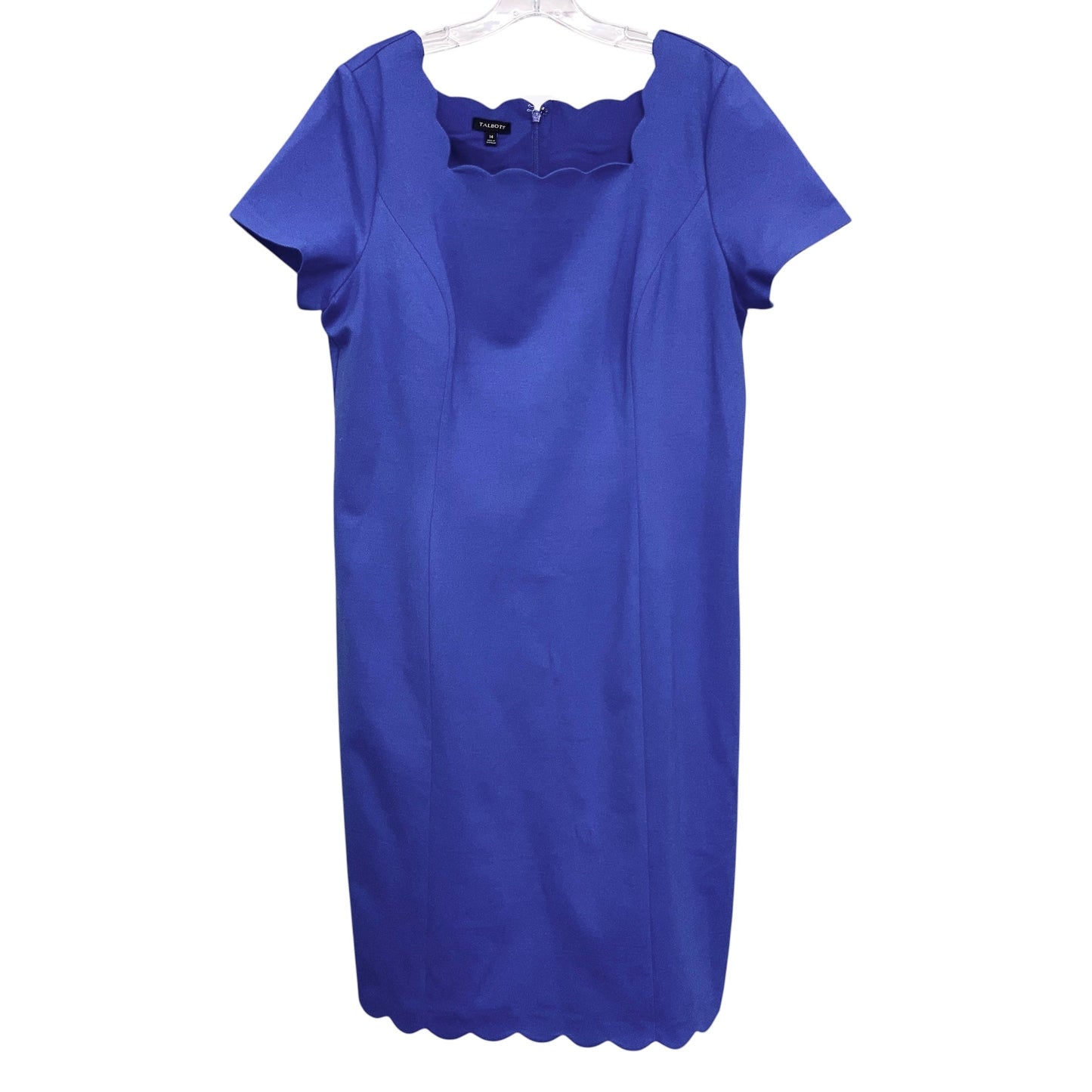 Dress Work By Talbots In Blue, Size:L