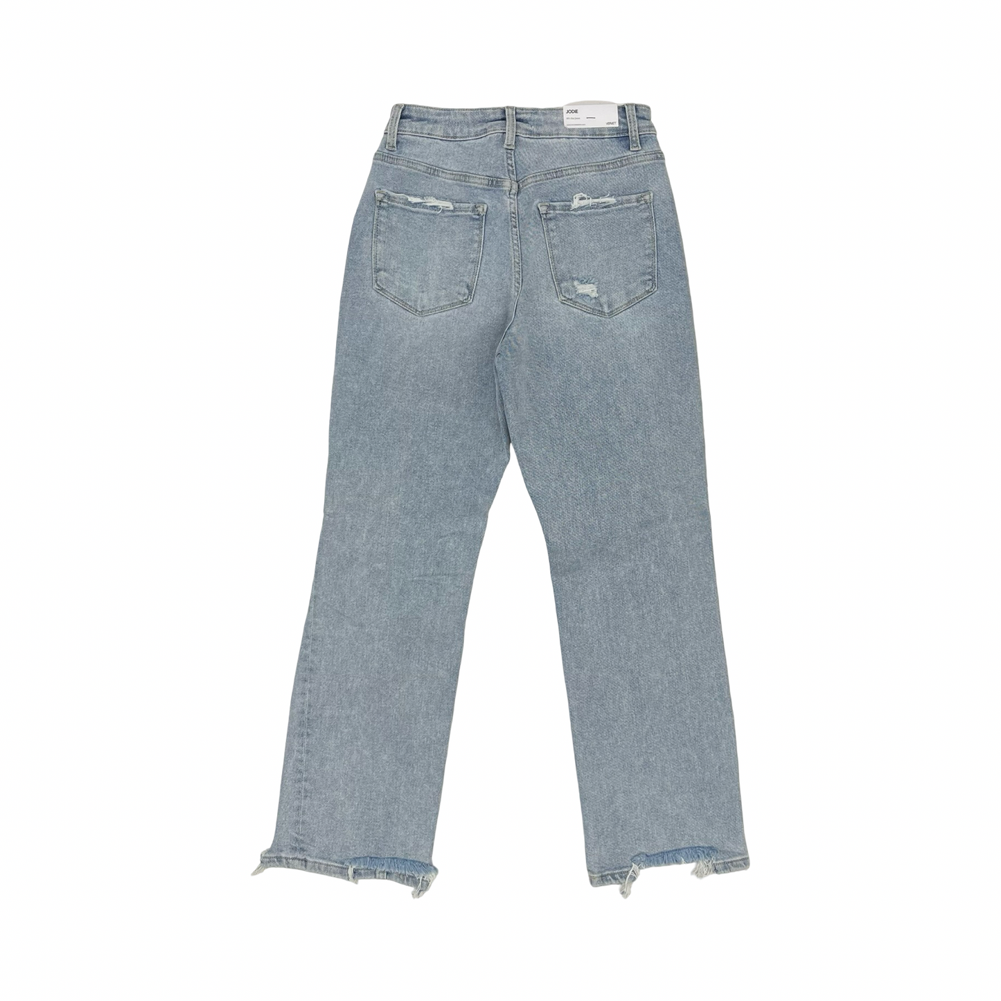Jeans Straight By Vervet In Blue Denim, Size:2
