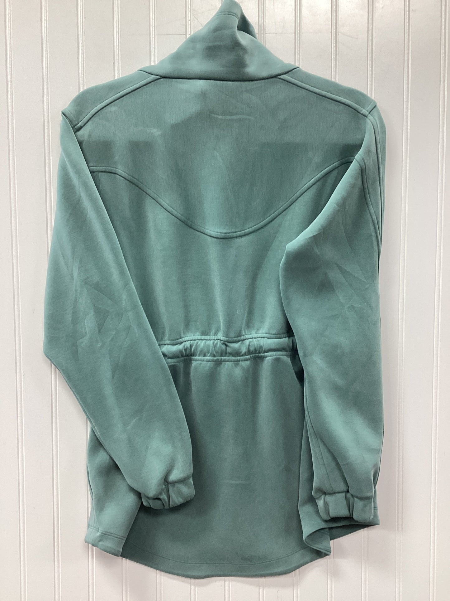 Athletic Jacket By Lululemon In Blue, Size:2