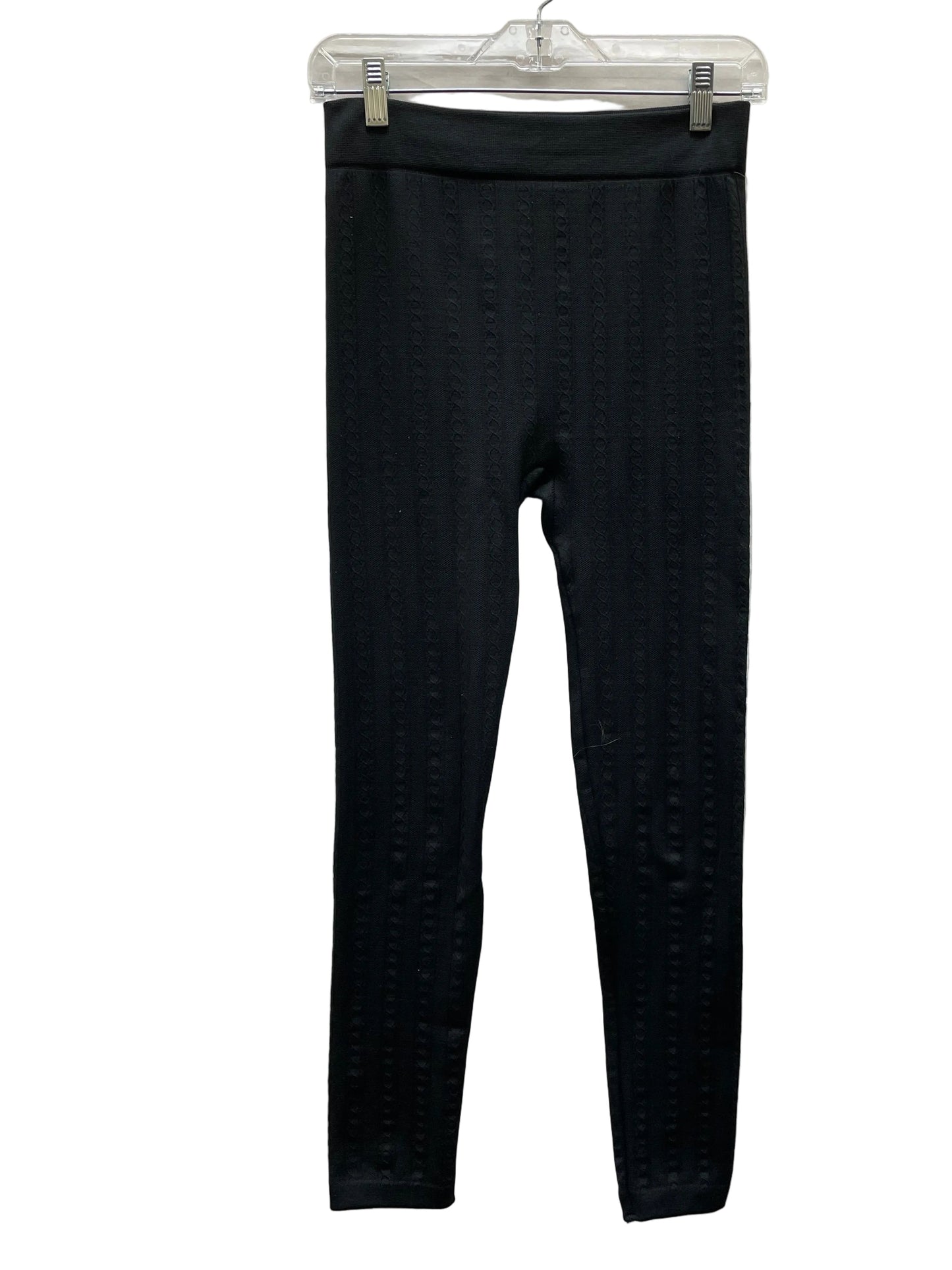 Athletic Leggings By Tru Self In Black, Size:M