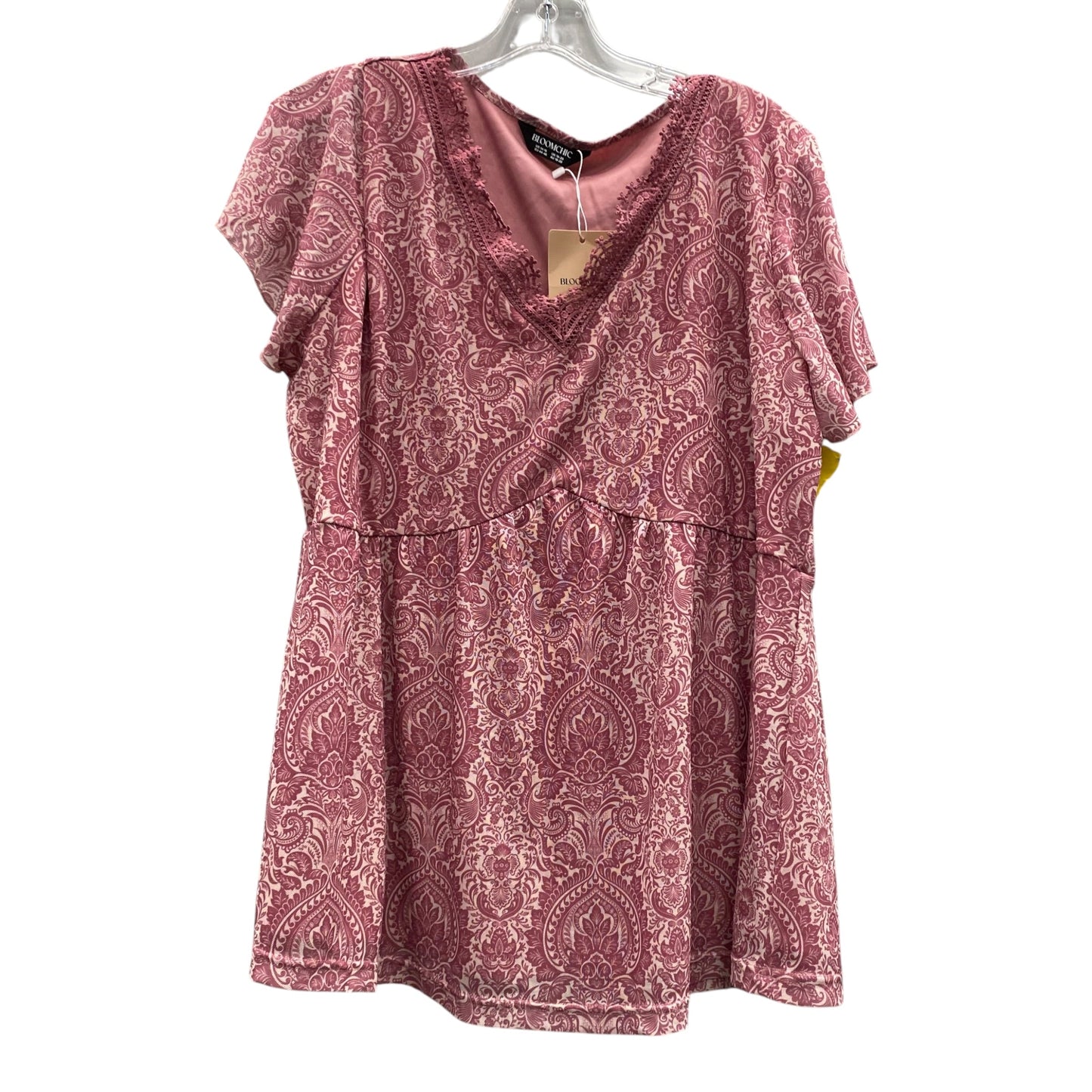 Top Ss By Bloomchic In Pink, Size:L