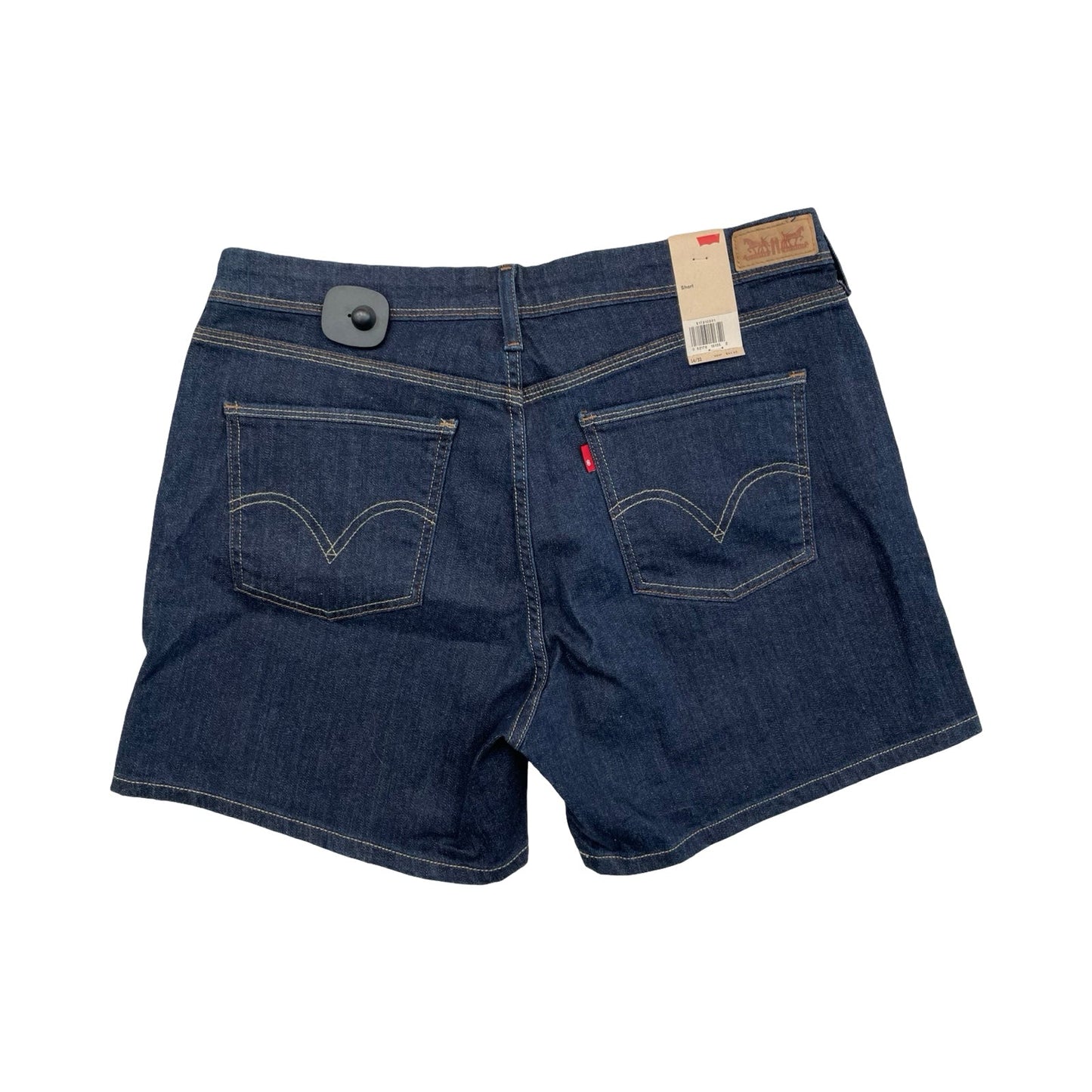 Shorts By Levis In Blue Denim, Size:14