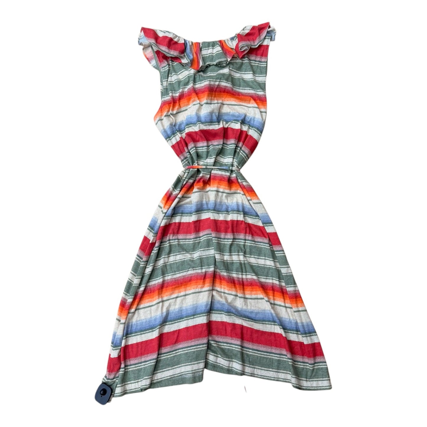 Dress Casual Short By Lauren By Ralph Lauren In Striped Pattern, Size:L