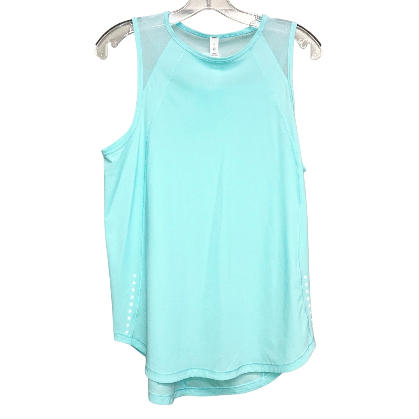 Athletic Tank Top By Lululemon In Blue, Size:M