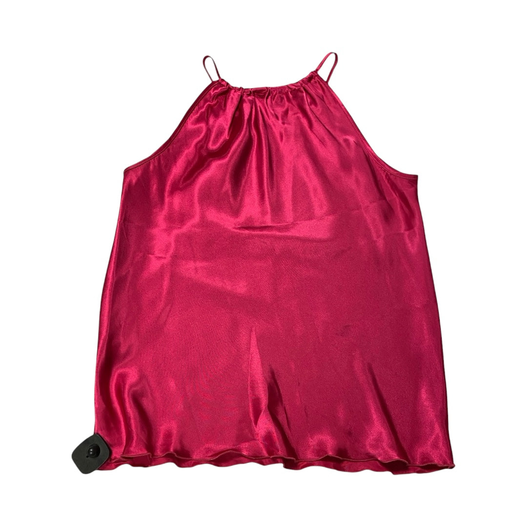 Top Sleeveless By Nicole Miller In Pink, Size:S