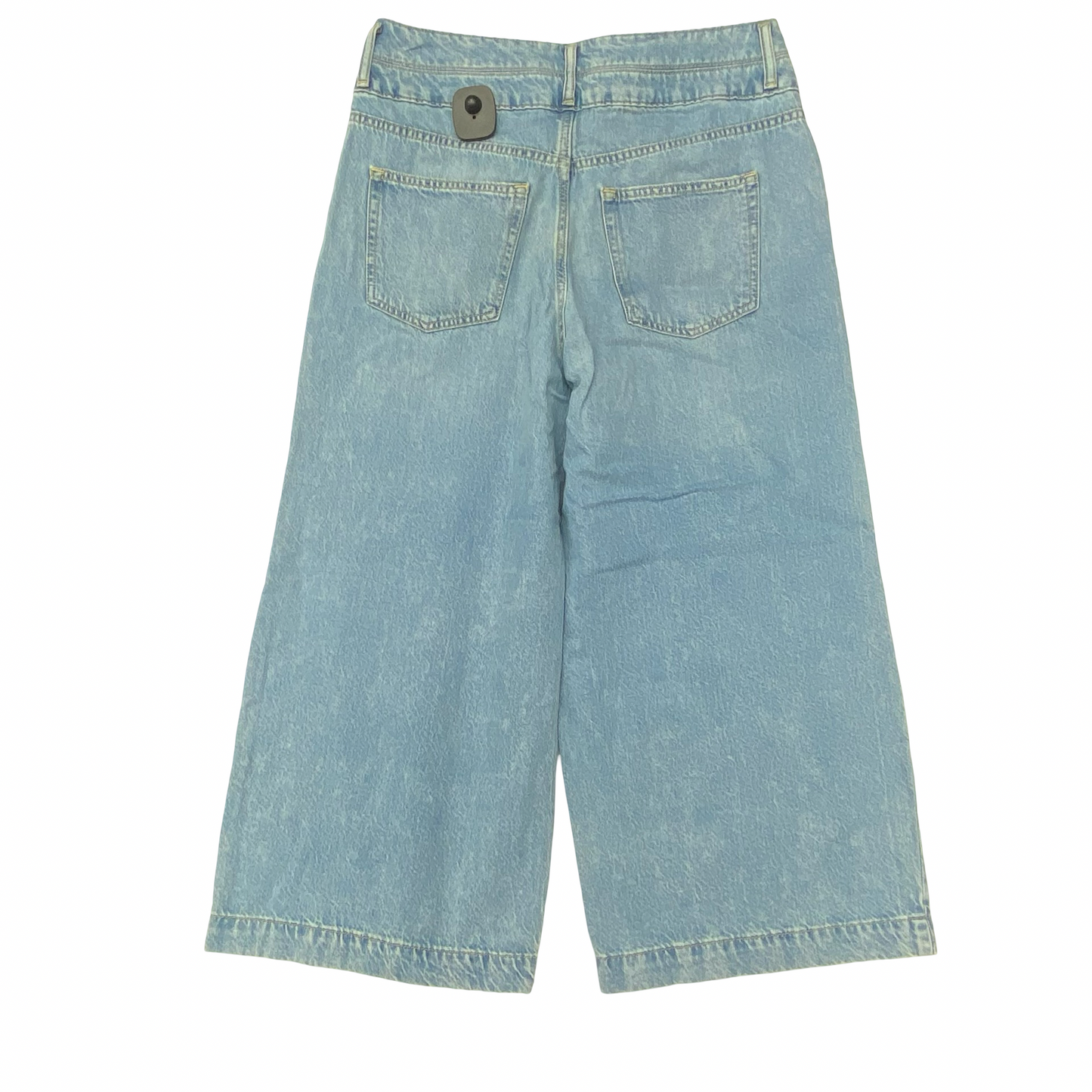 Jeans Wide Leg By Lauren By Ralph Lauren In Blue, Size:8