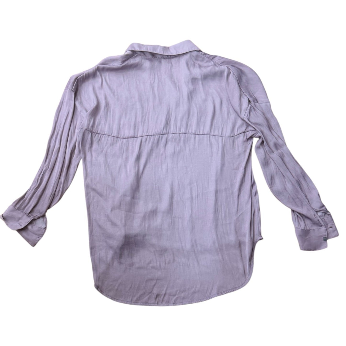 Blouse Ls By Free People In Purple, Size:Sp