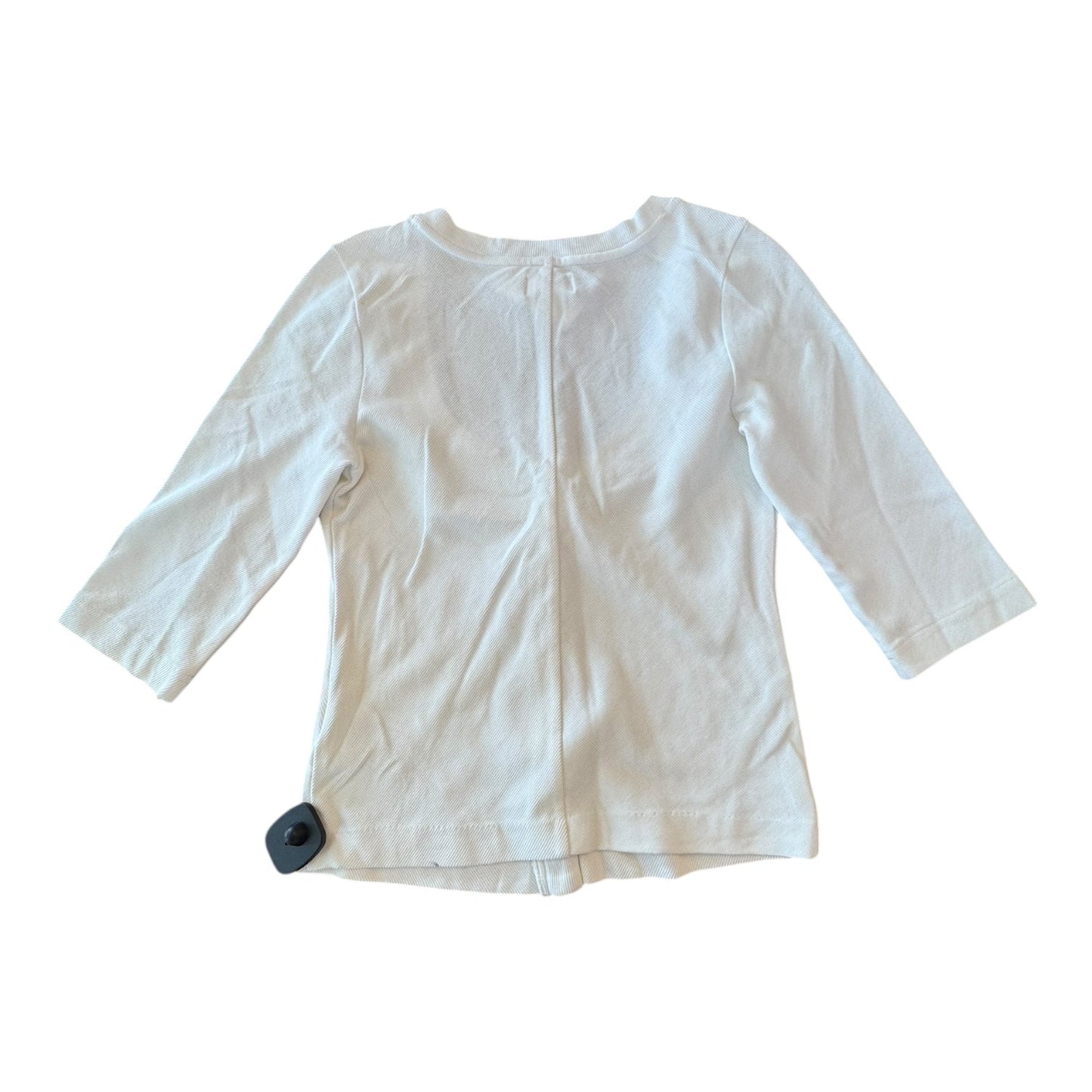 Top 3/4 Sleeve By Maeve In White, Size:M
