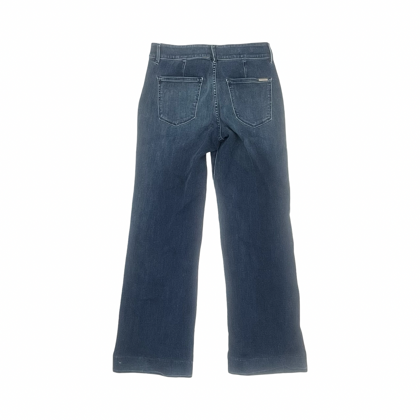 Jeans Wide Leg By White House Black Market In Blue Denim, Size:10