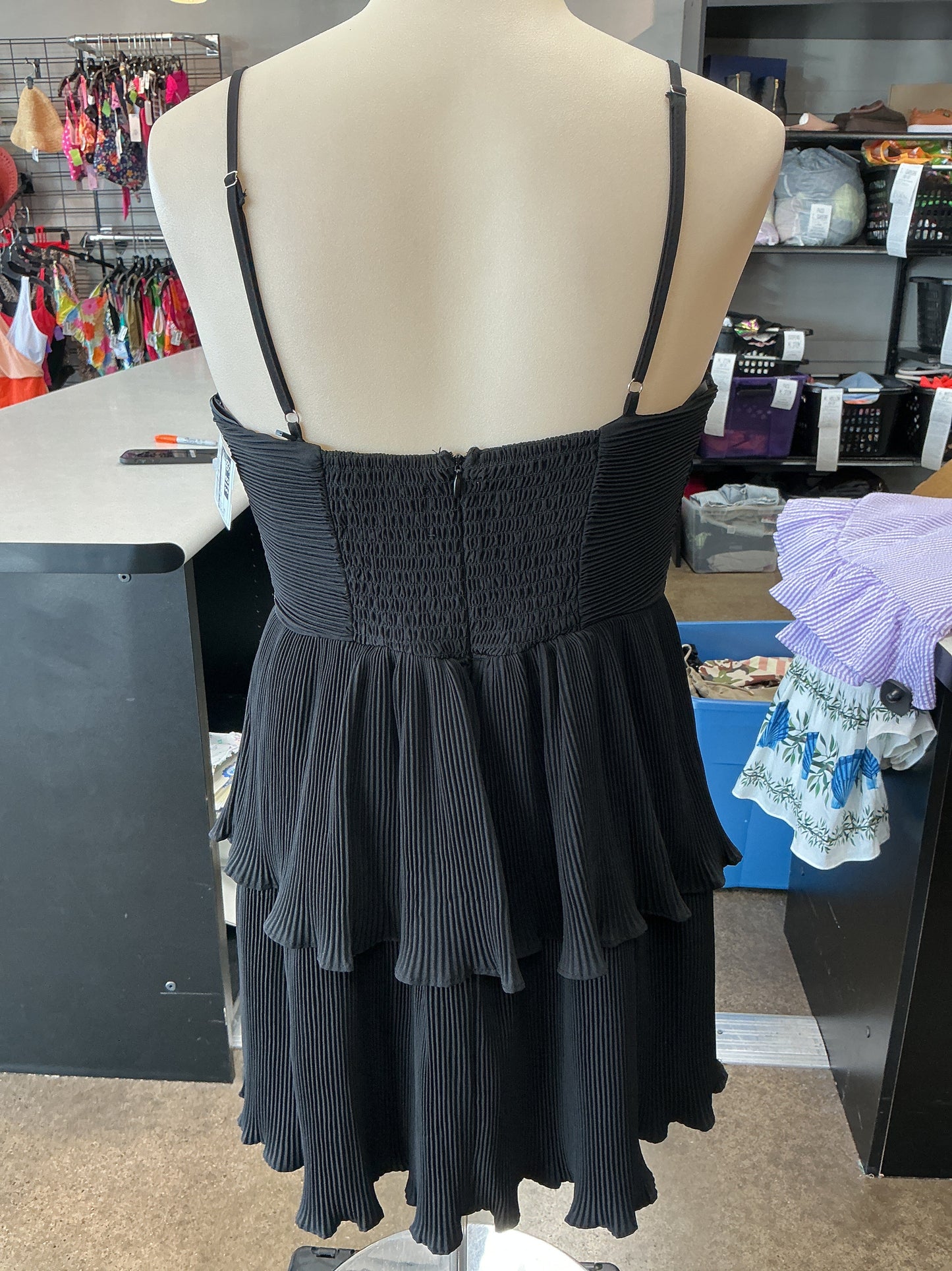 Dress Party Short By Do + Be In Black, Size:L