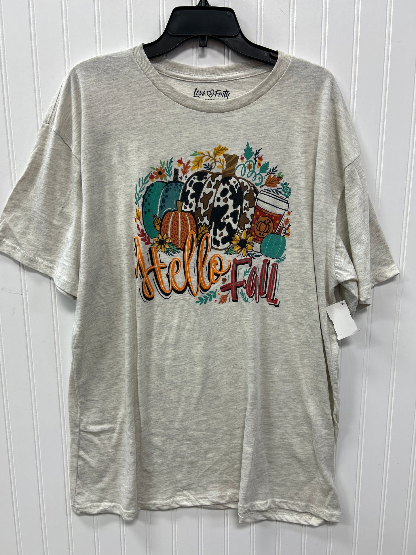 Top Ss By Cmc In Grey, Size:2X