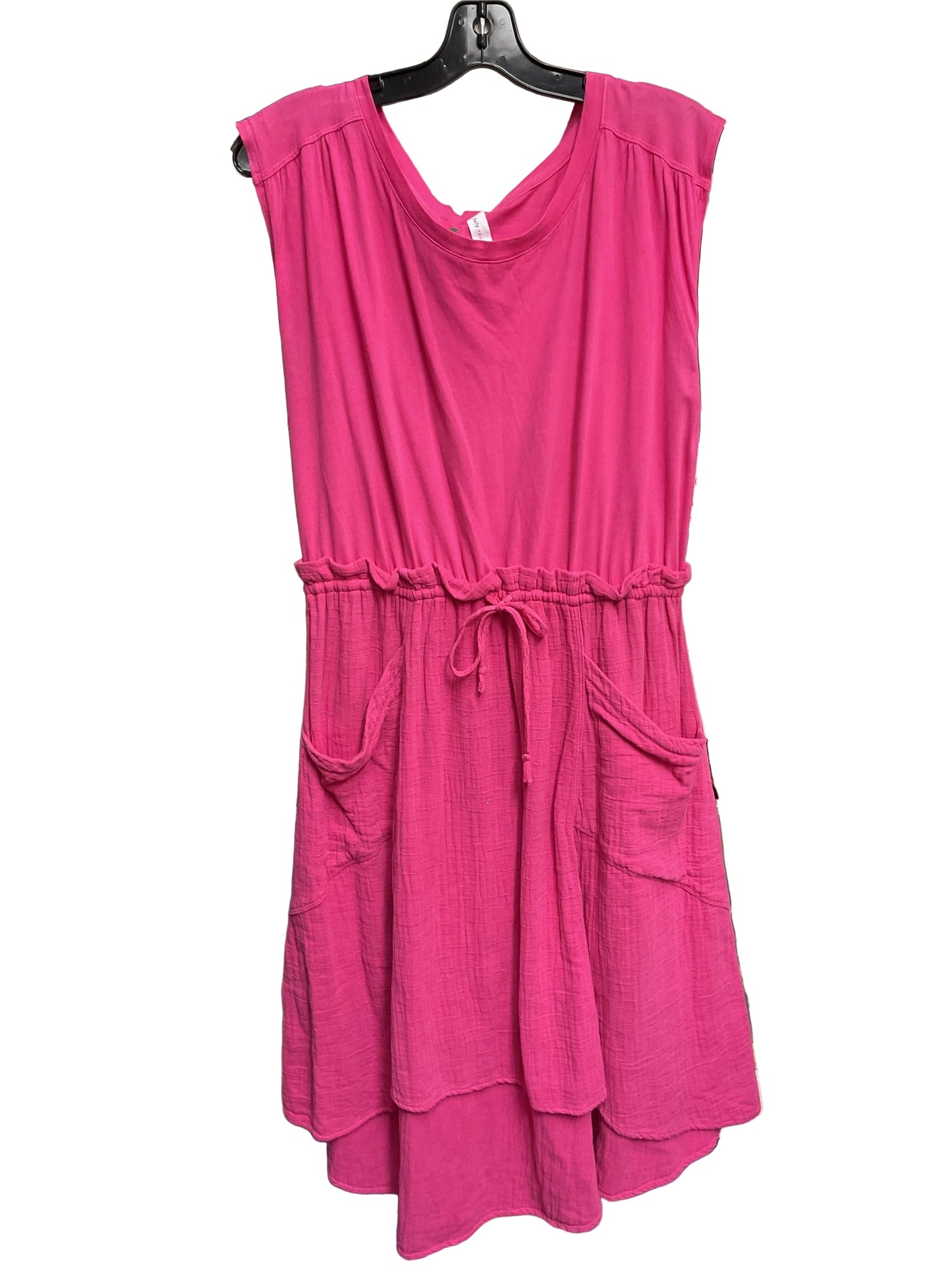 Dress Casual Maxi By Daily Practice By Anthropologie In Pink, Size:M