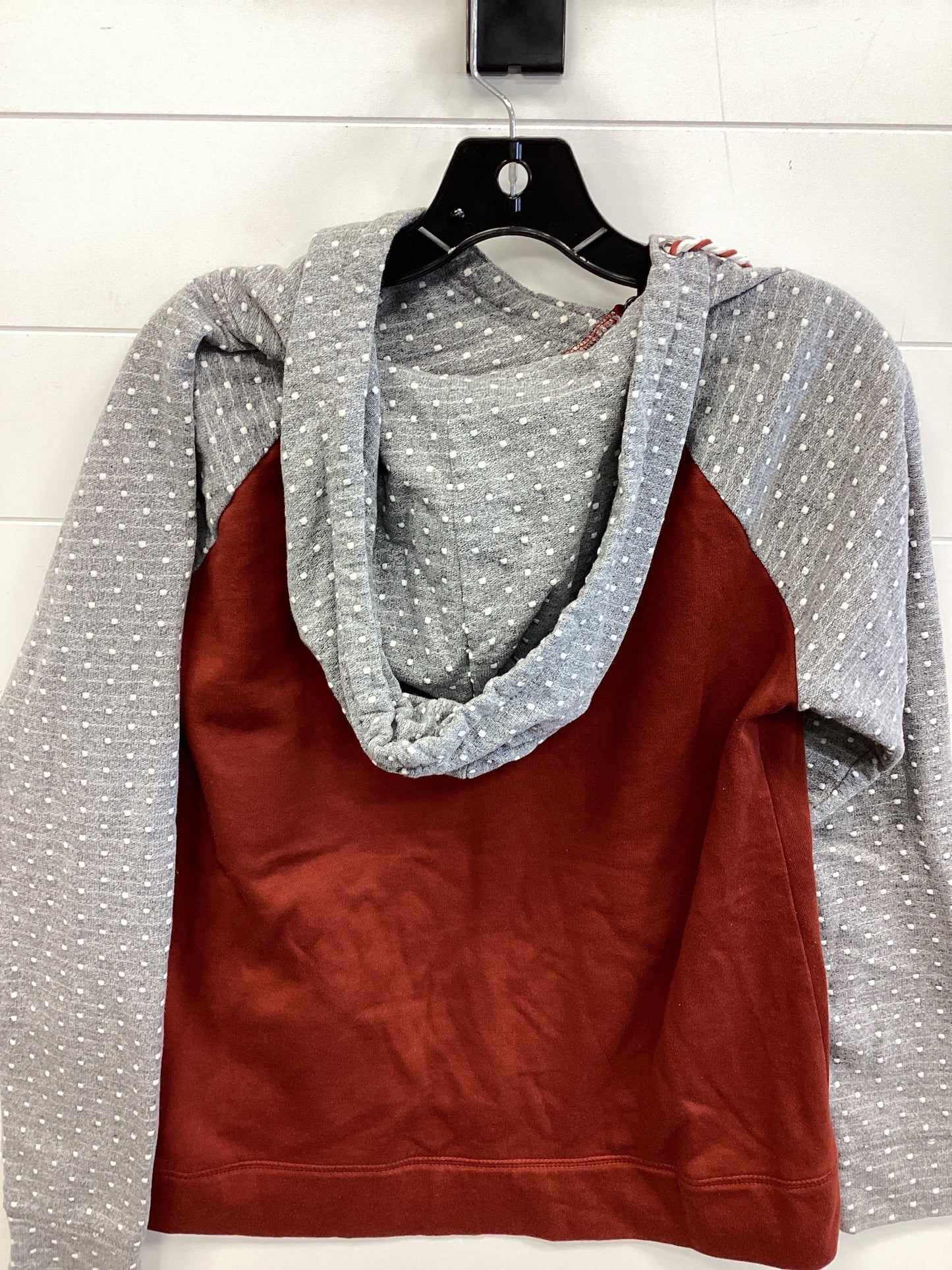 Sweatshirt Hoodie By Maurices In Orange, Size:M