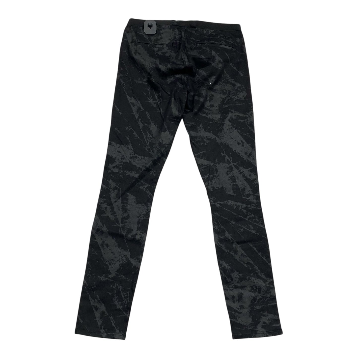 Pants Designer By Helmut Lang In Black & Grey, Size:6