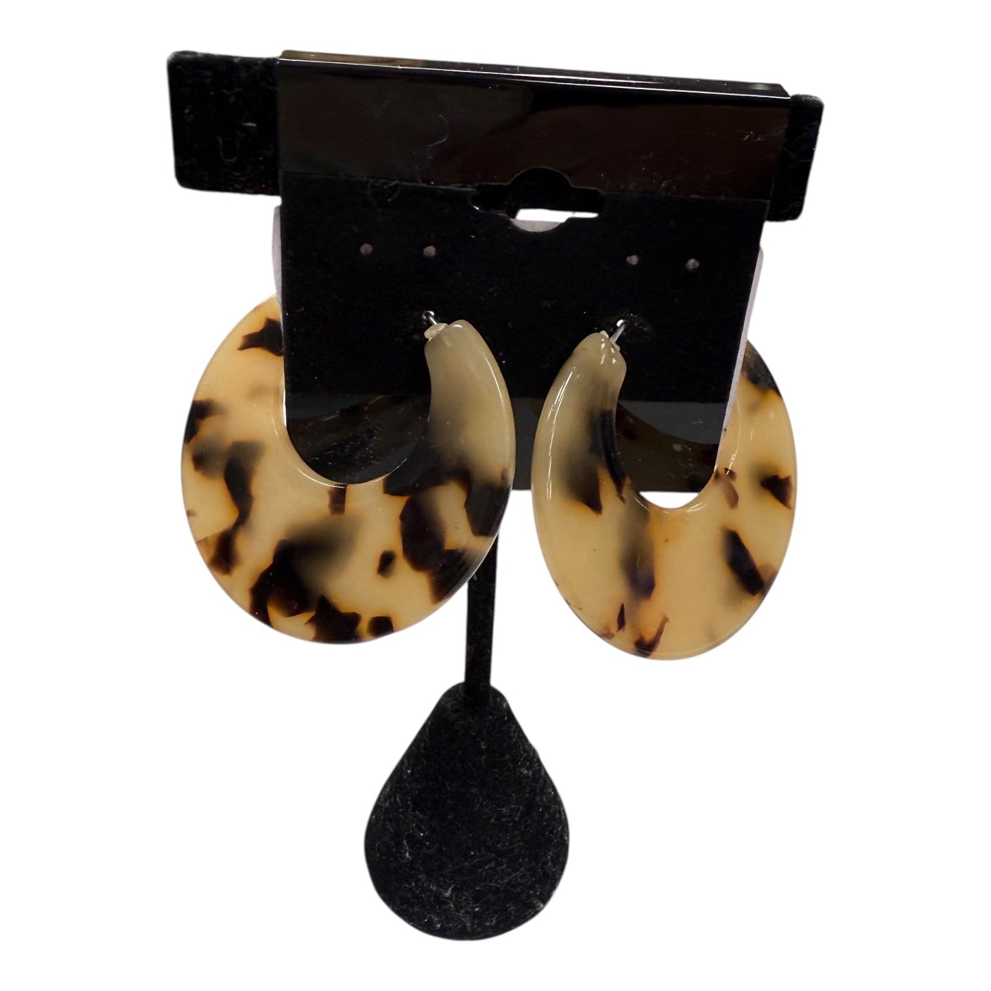Earrings Hoop In Animal Print