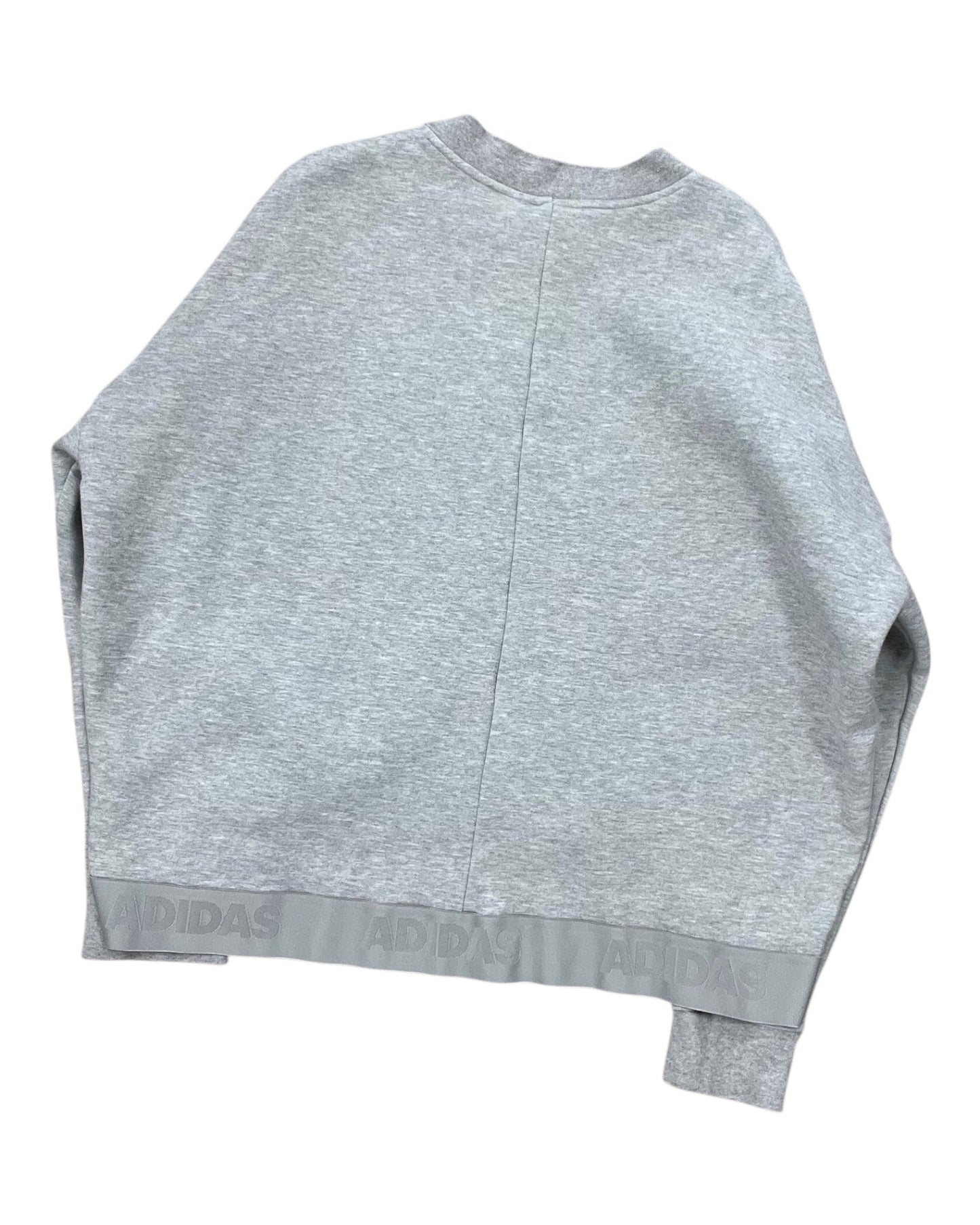 Sweatshirt Collar By Adidas In Grey, Size:Xl
