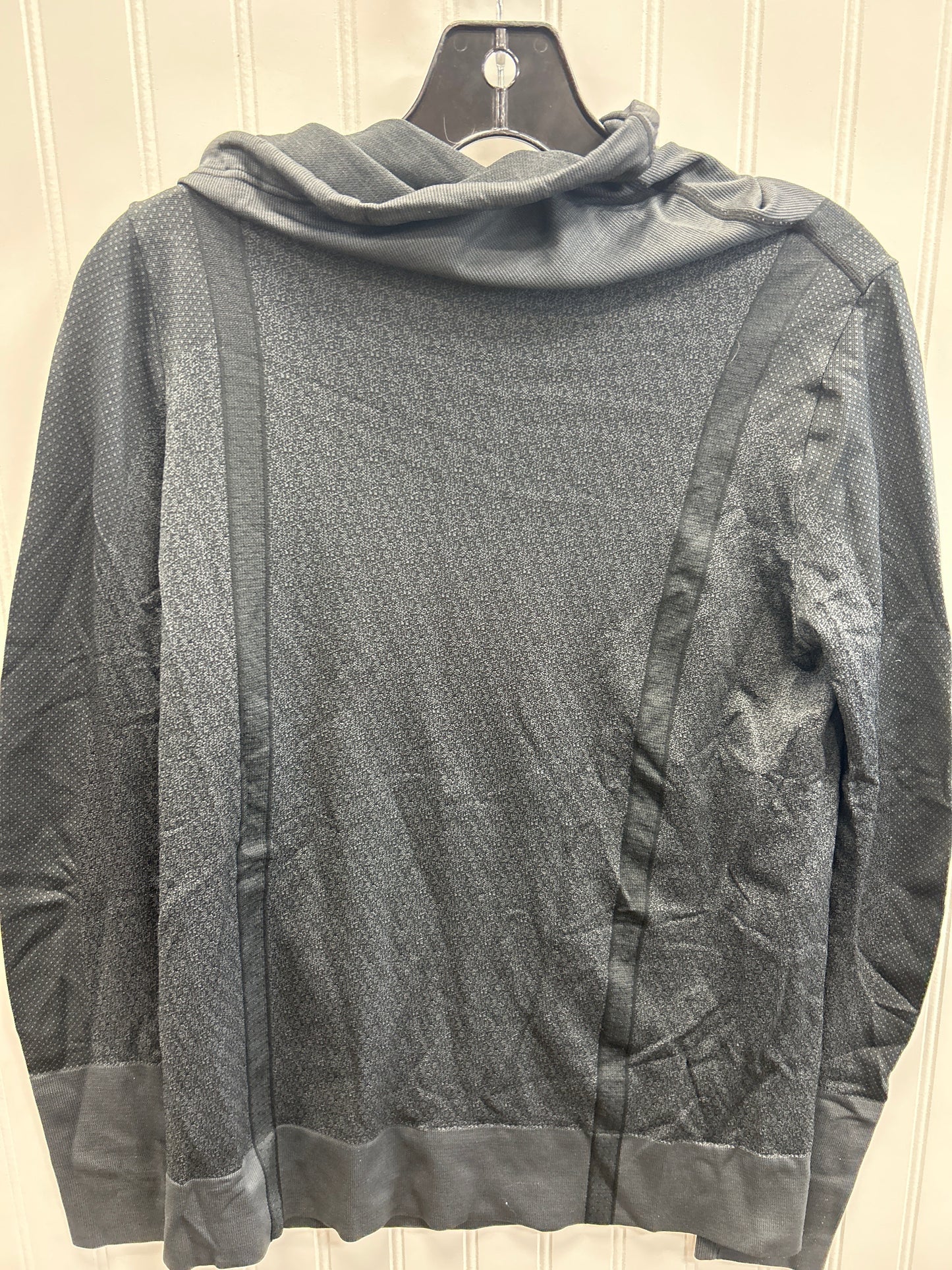 Athletic Top Ls Collar By Under Armour In Black, Size:M