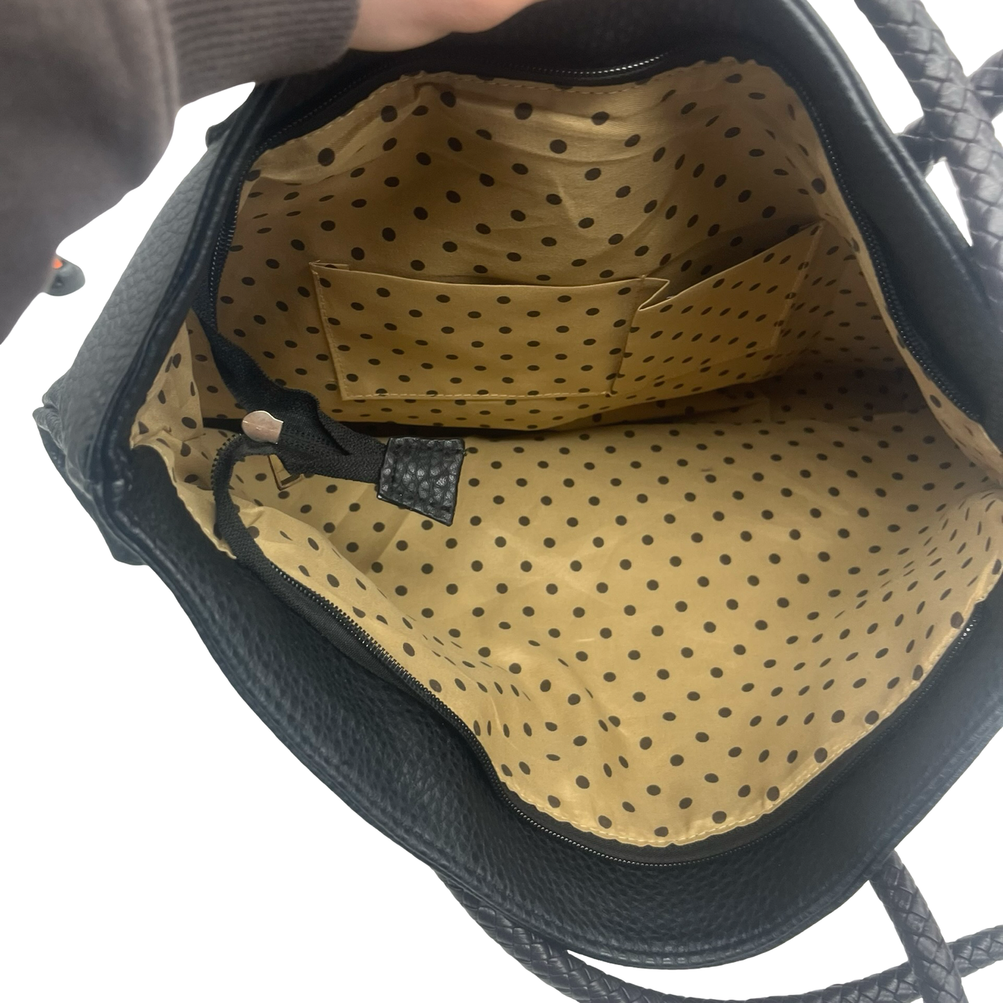 Handbag By Clothes Mentor In Black, Size:Large