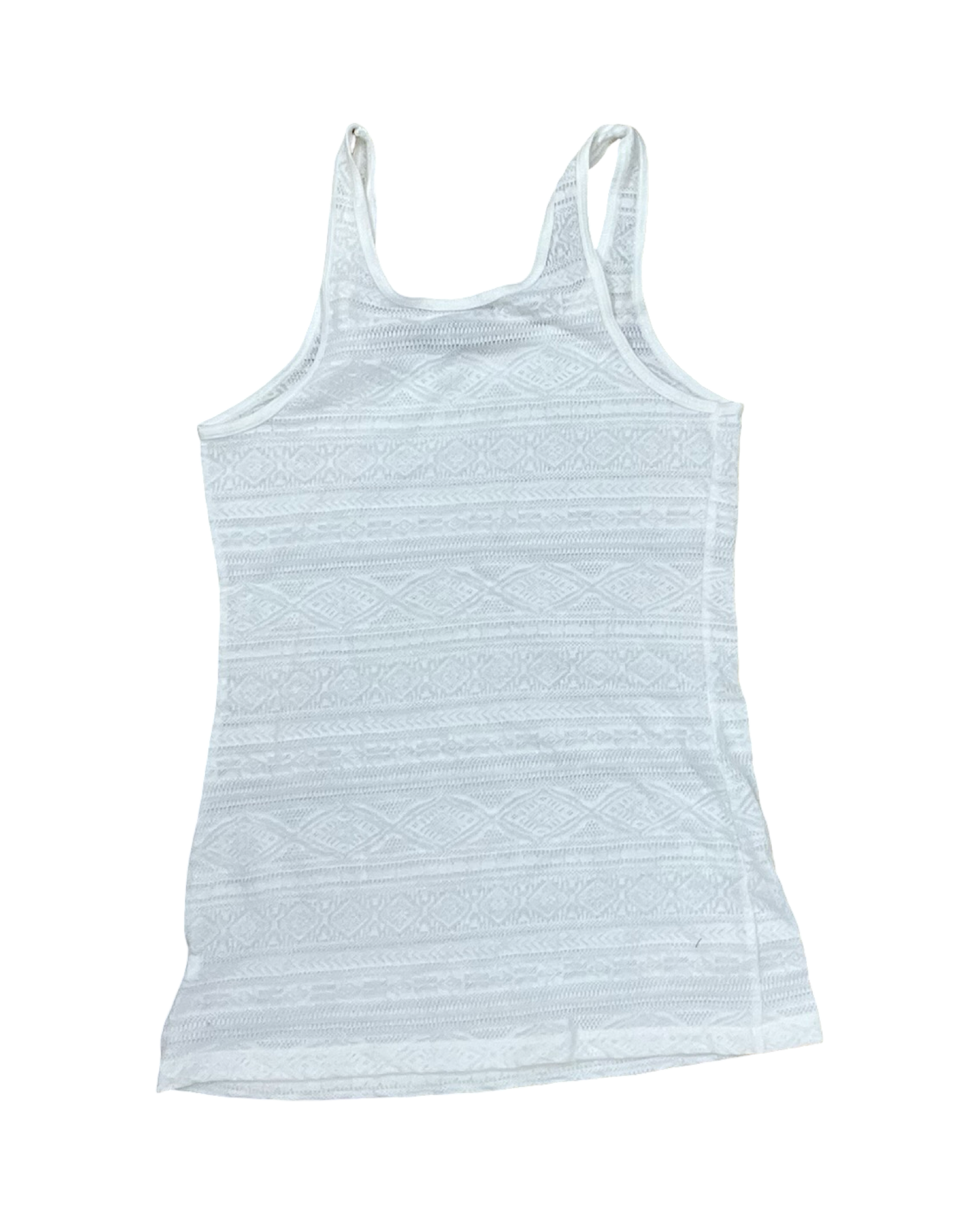Tank Top By Mossimo In White, Size:S