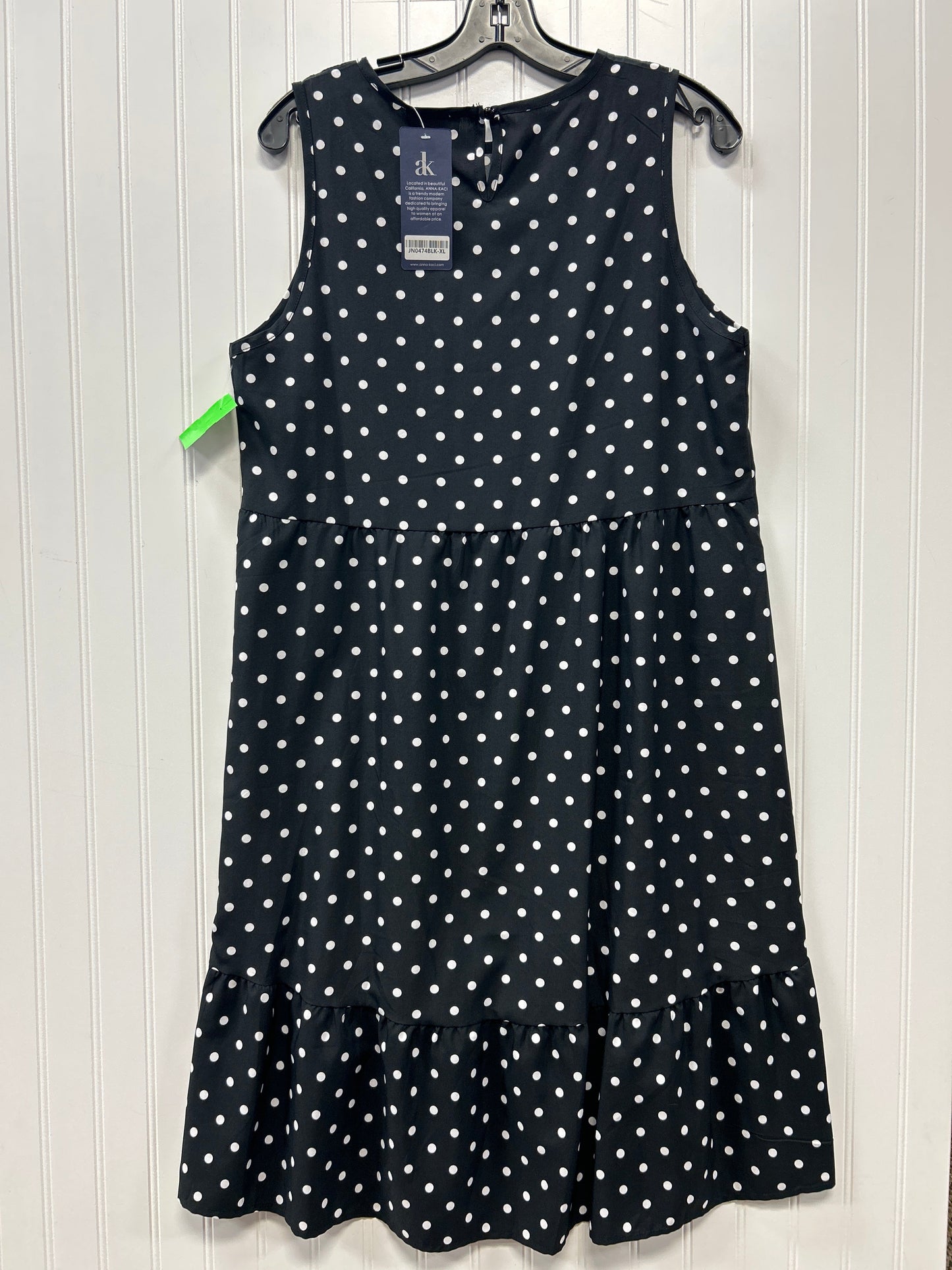 Dress Casual Midi By Clothes Mentor In Beige, Size:Xl NWT