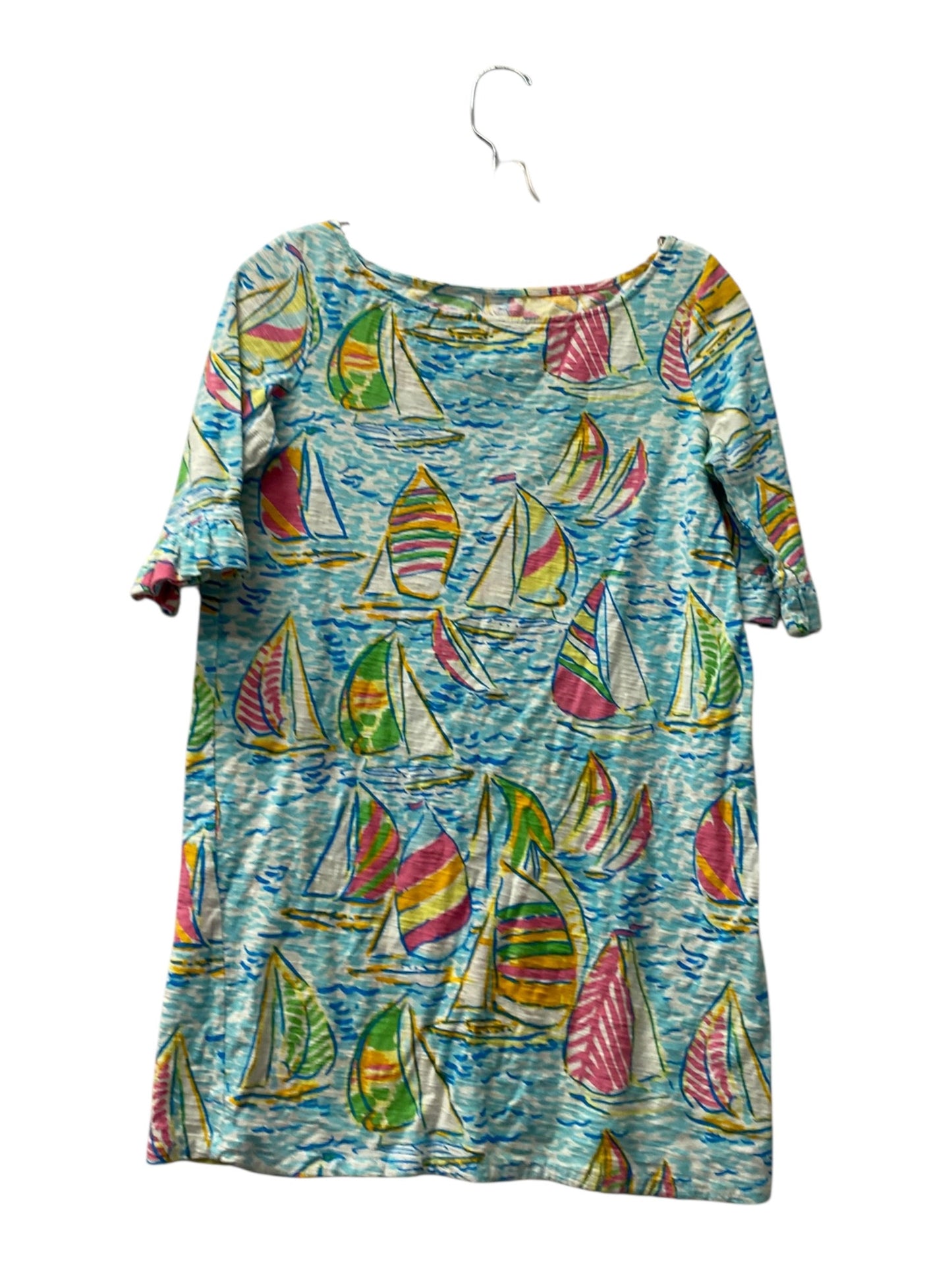 Dress Designer By Lilly Pulitzer In Blue, Size:S