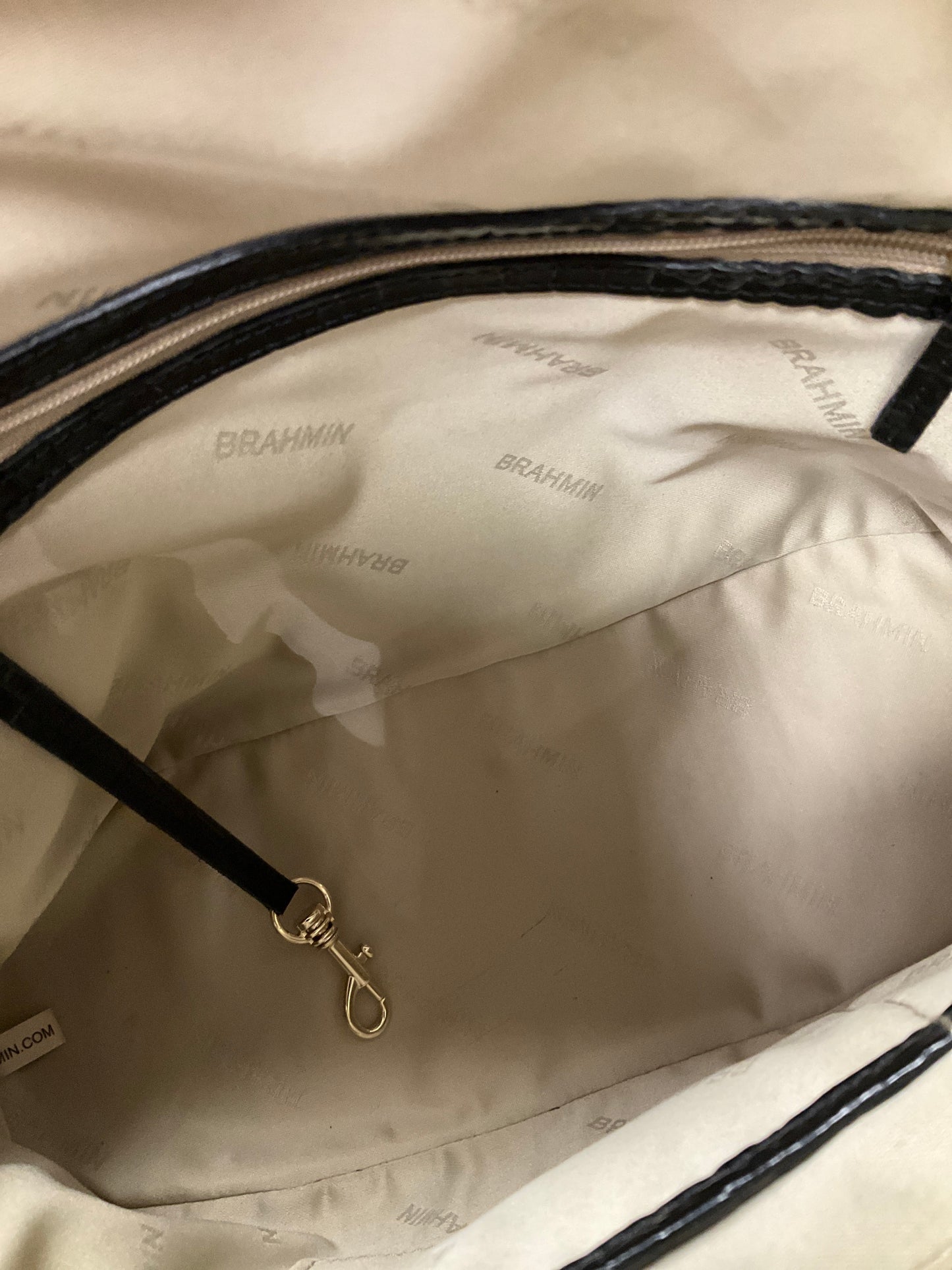 Clearance-Handbag Designer By Brahmin, Size: Medium