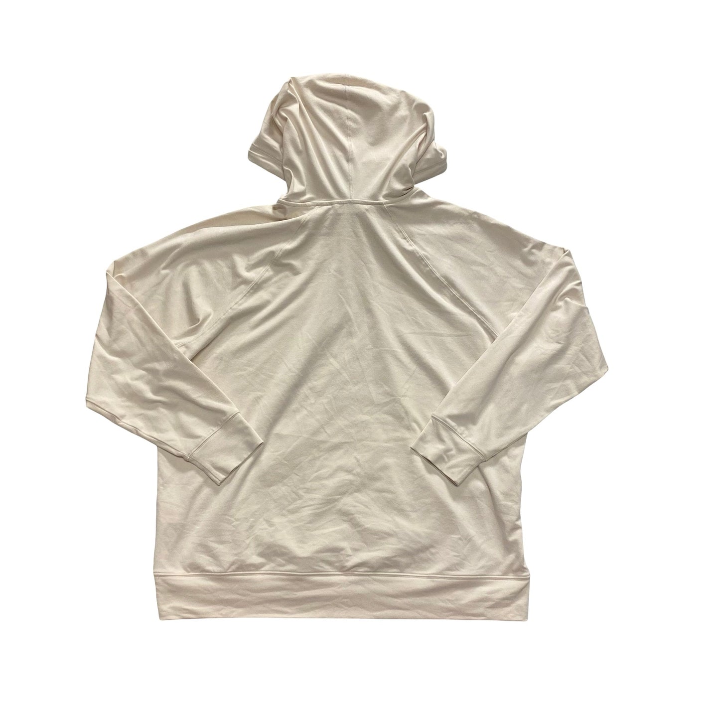 Athletic Sweatshirt Hoodie By Vuori In Cream, Size:M