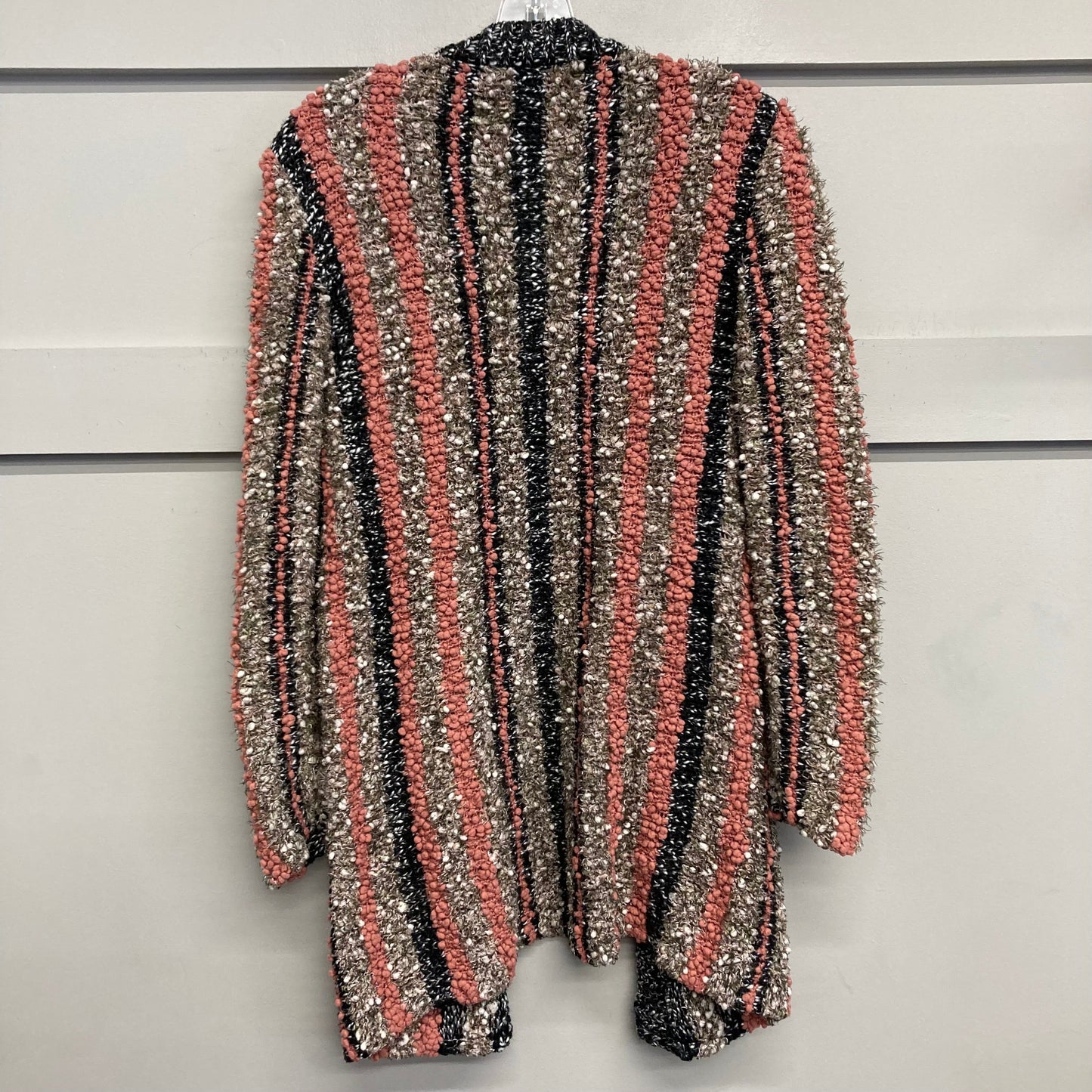 Sweater Cardigan By Simply Noelle In Multi, Size:S