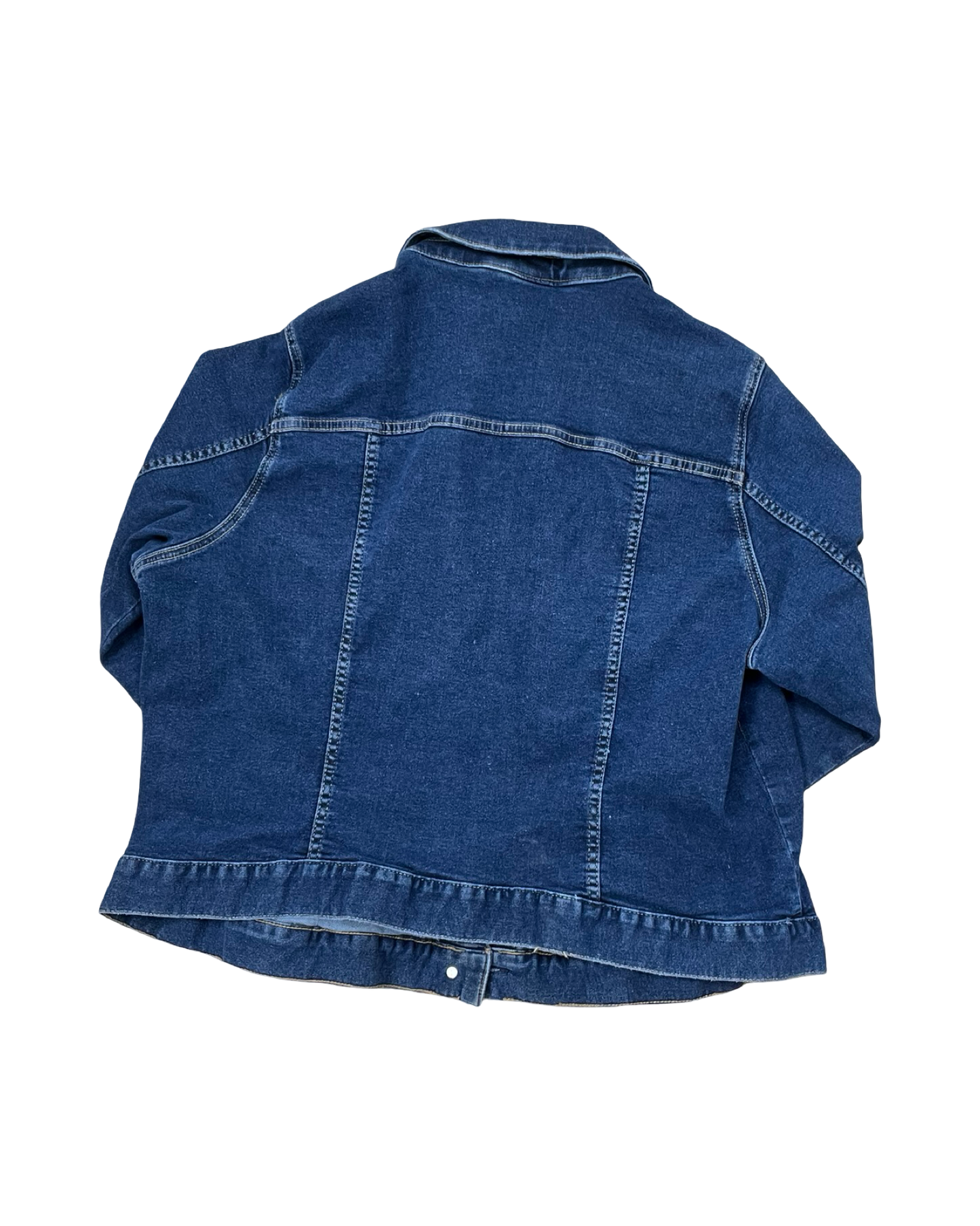 Jacket Denim By Lane Bryant In Blue Denim, Size:1X