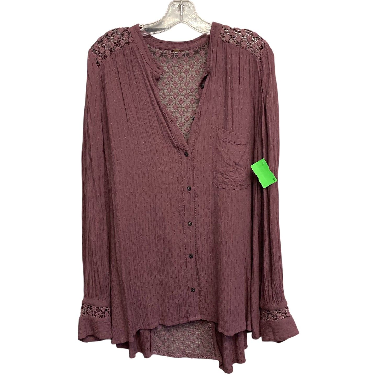Top Ls By Free People In Mauve, Size:M