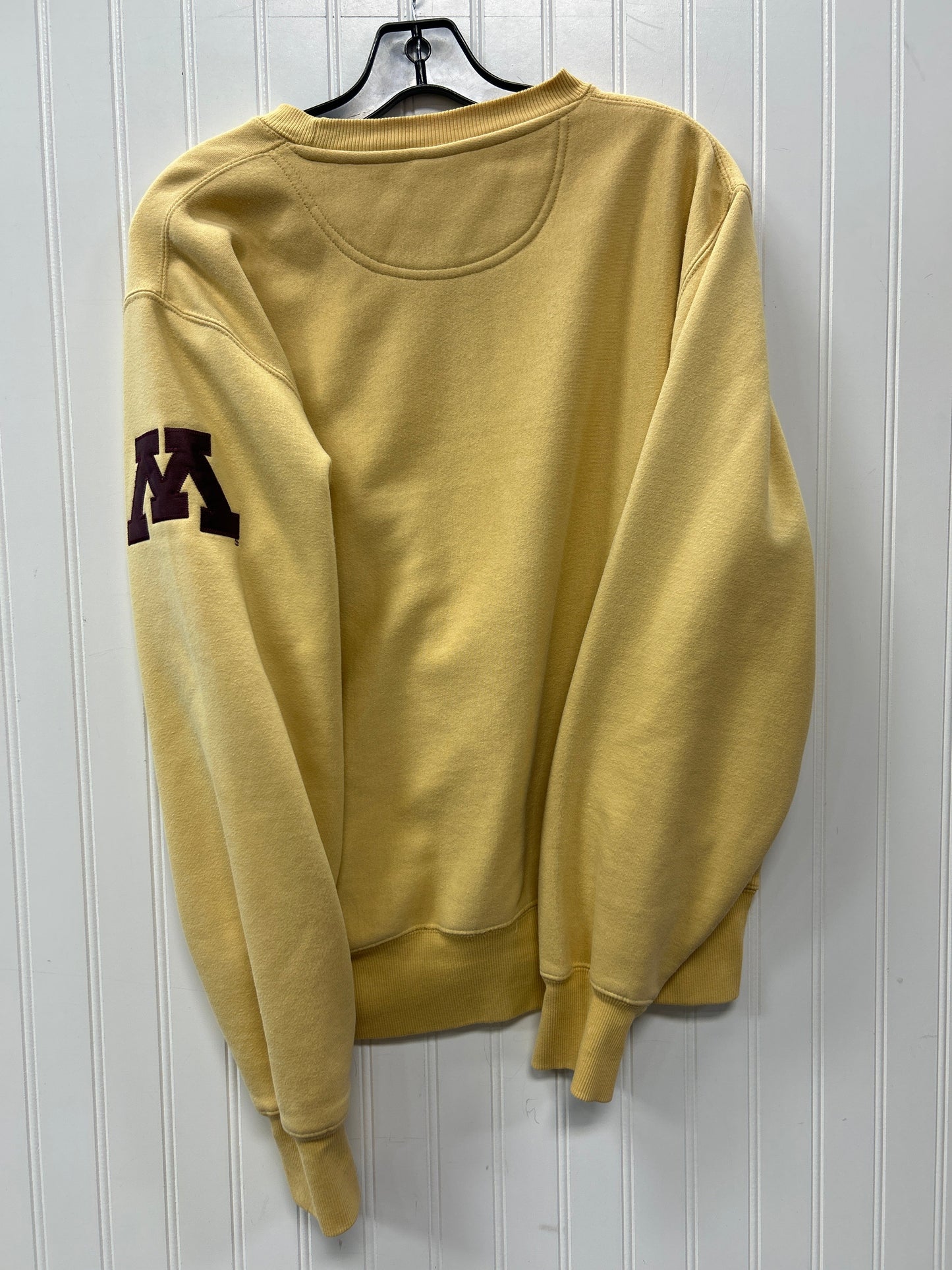 Sweatshirt Crewneck By Cmc In Yellow, Size:S