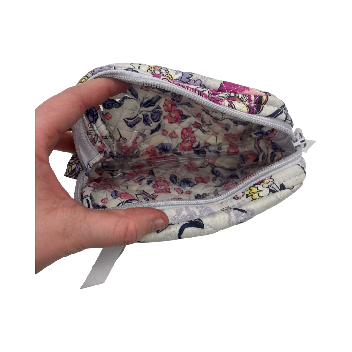 Makeup Bag By Vera Bradley In Floral Print, Size:Small