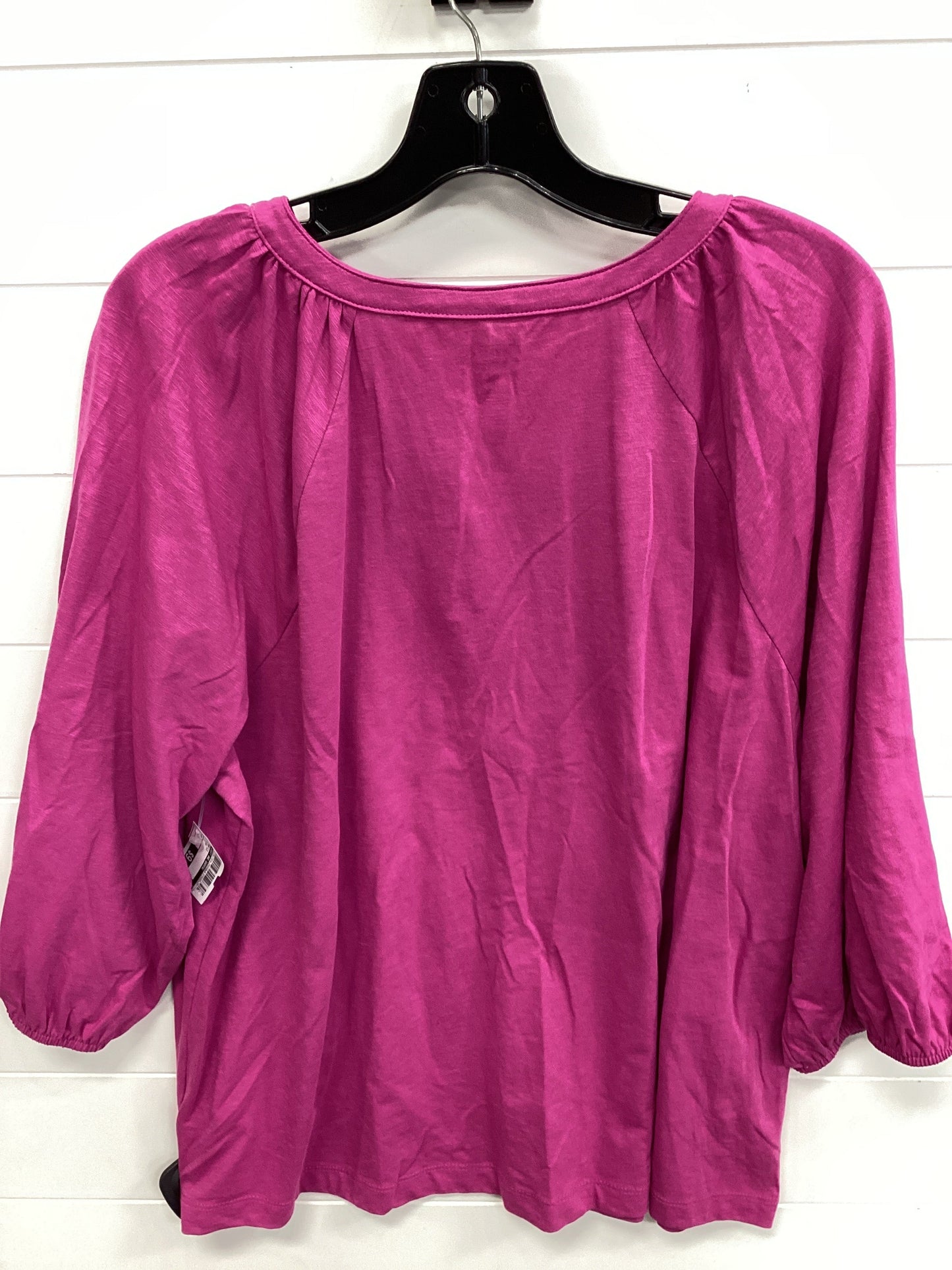 Top Ls By Croft And Barrow In Pink, Size:1X