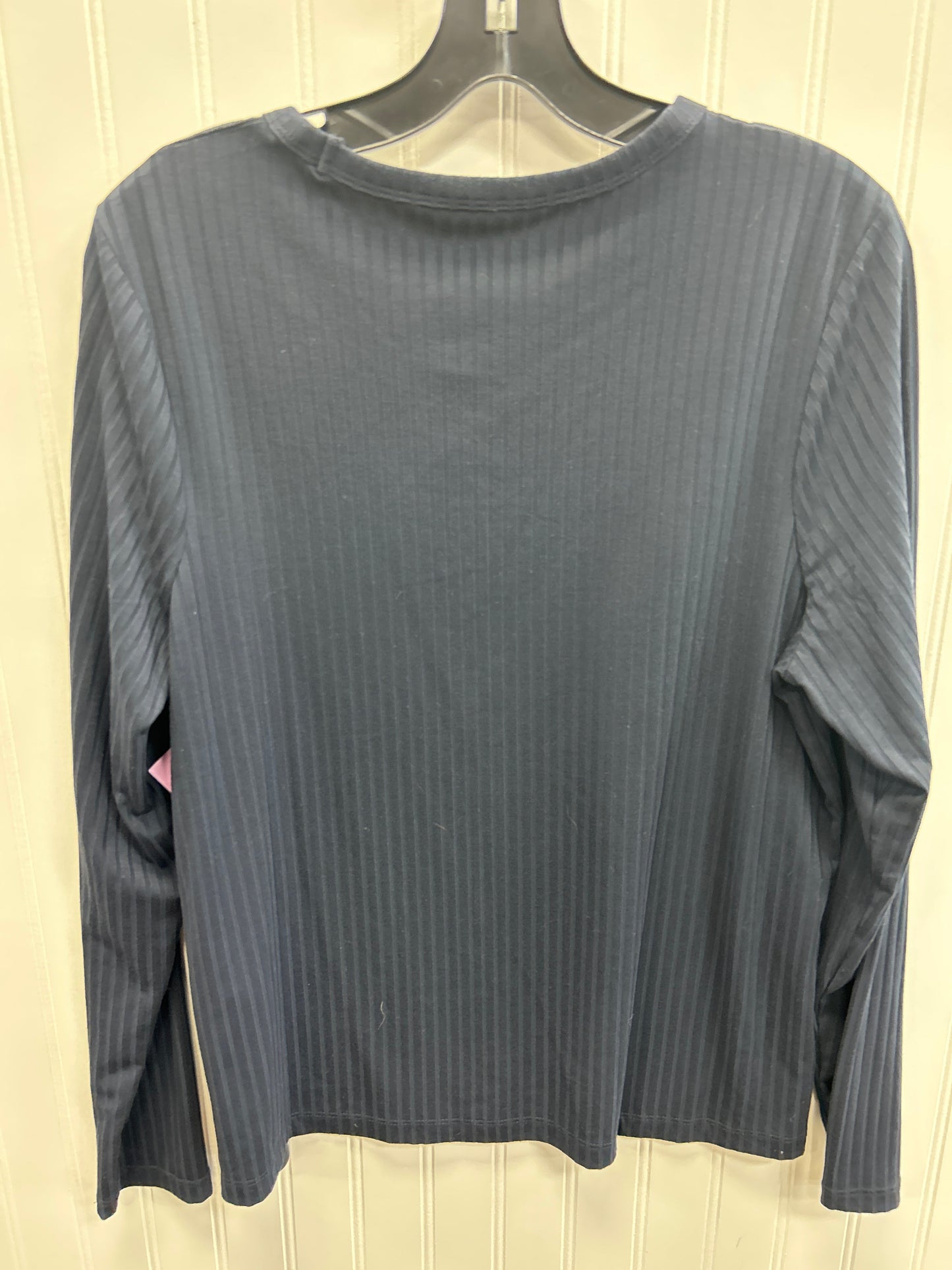 Top Ls By Banana Republic In Navy, Size:Xl