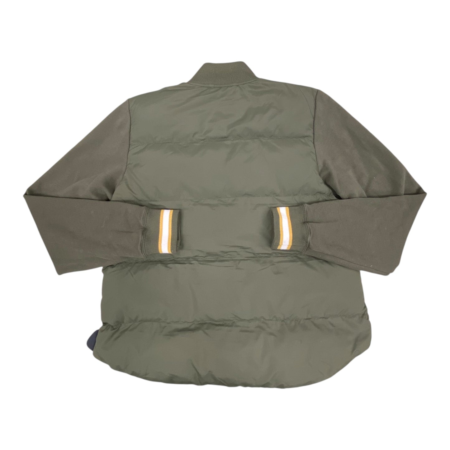 Jacket Puffer & Quilted By Abercrombie And Fitch In Green, Size:M