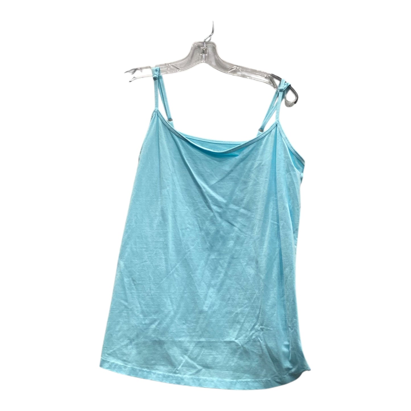 Top Sleeveless Basic By Lane Bryant In Blue, Size:Xl