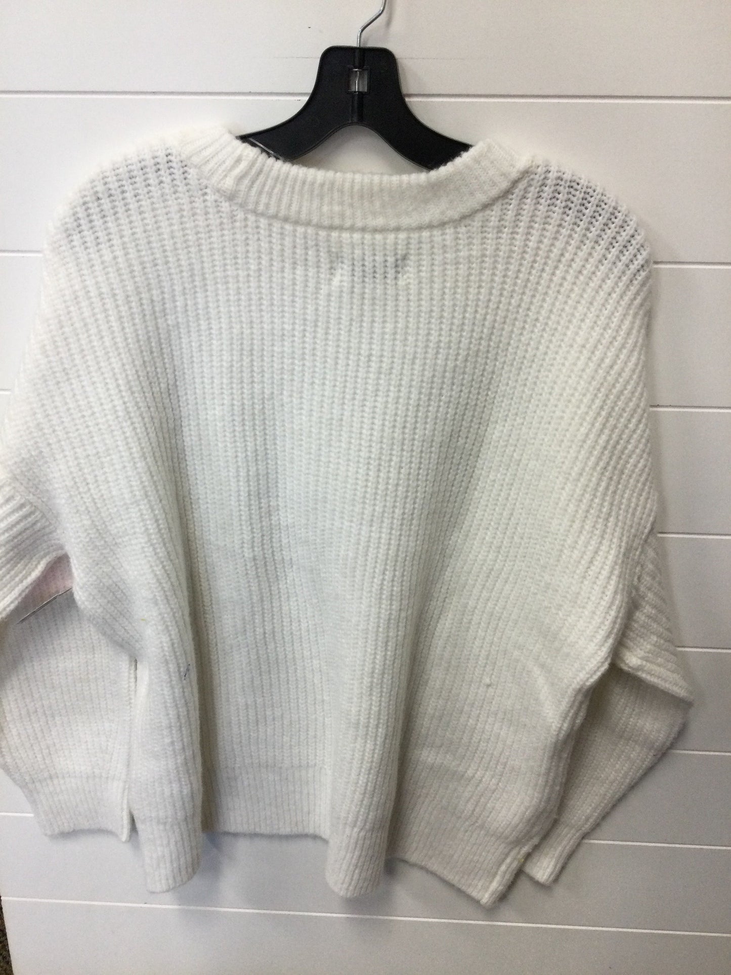 Sweater By Sonoma In White, Size:L