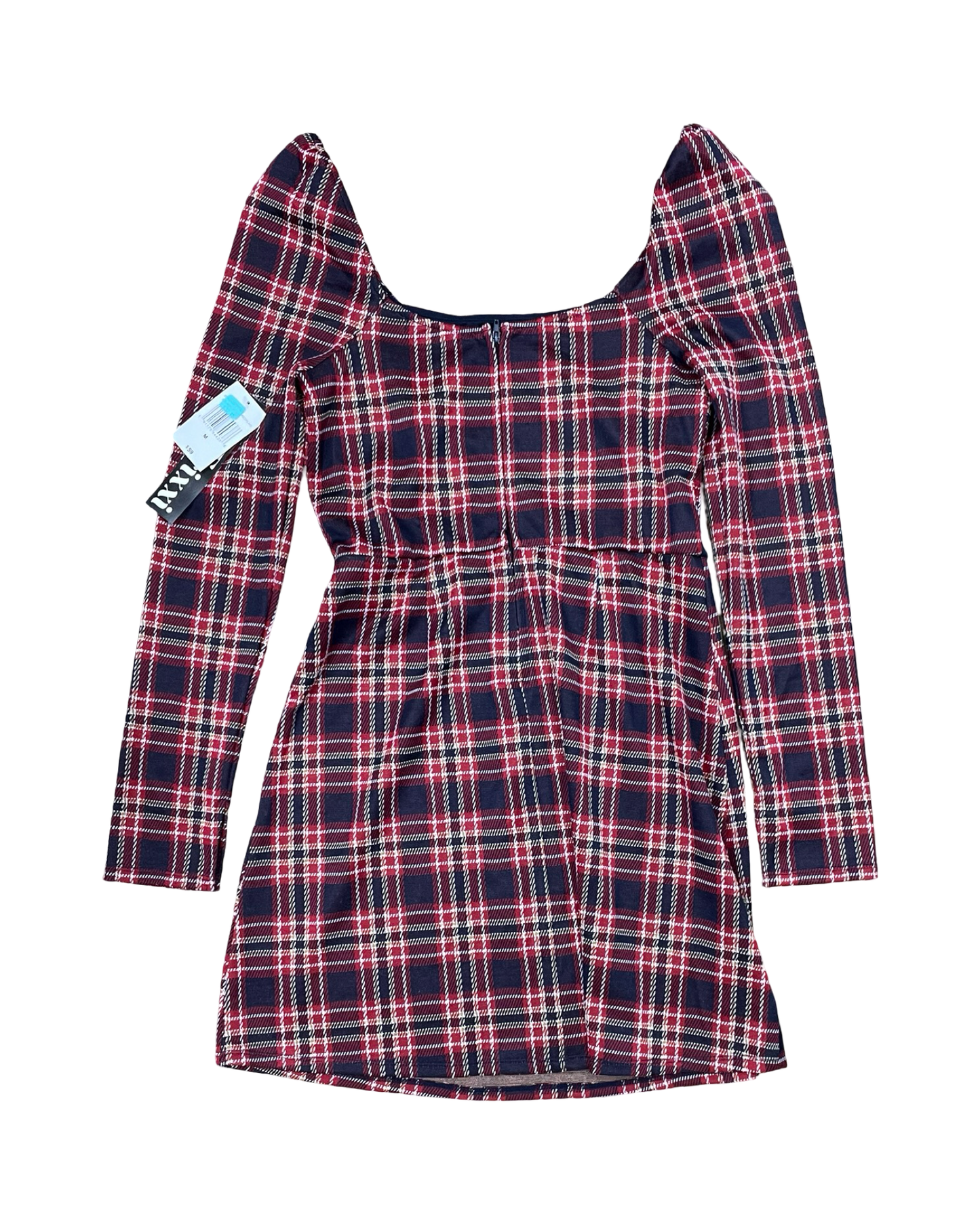 Dress Casual Midi By Trixxi In Blue & Red, Size:M