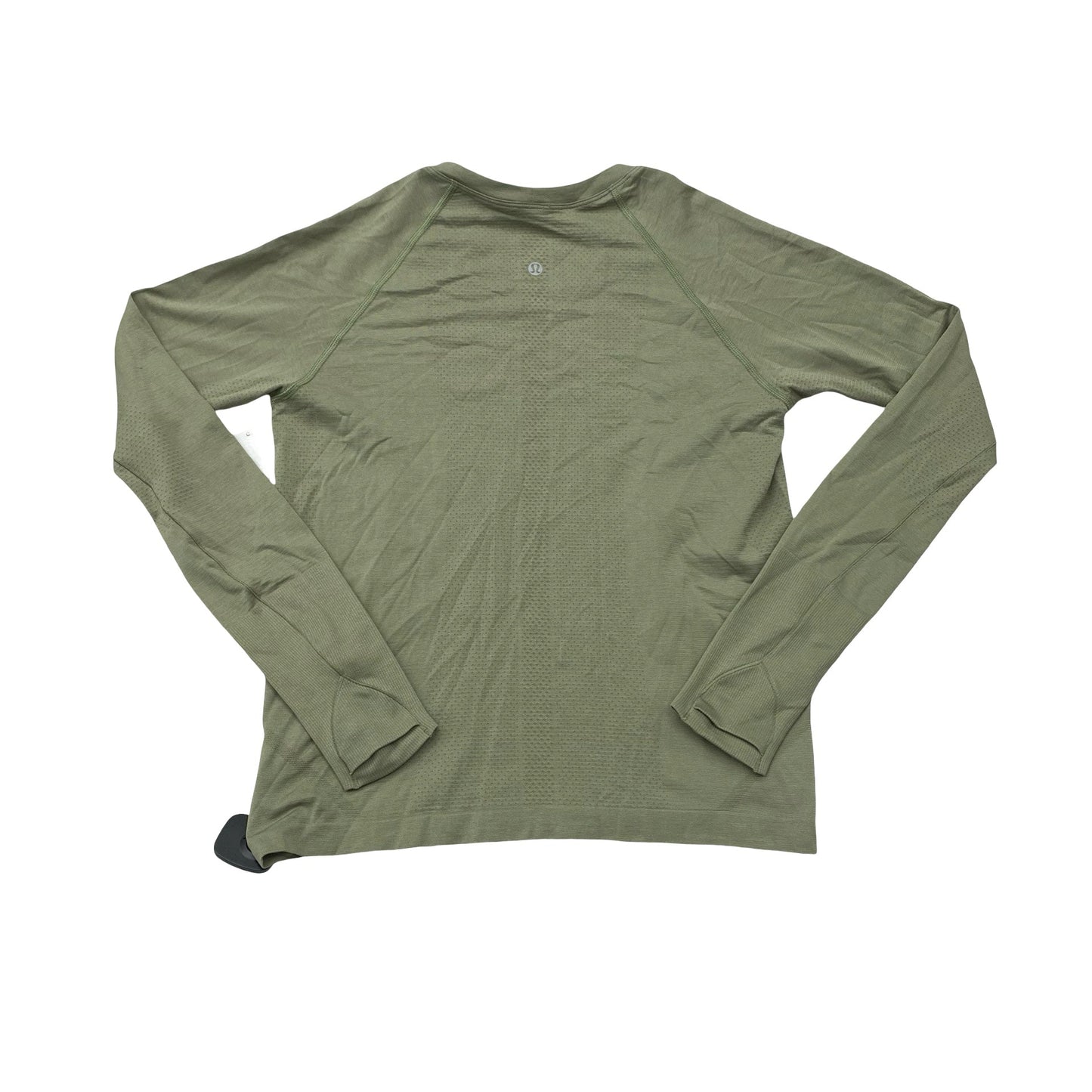 Athletic Top Ls Crewneck By Lululemon In Green, Size:10
