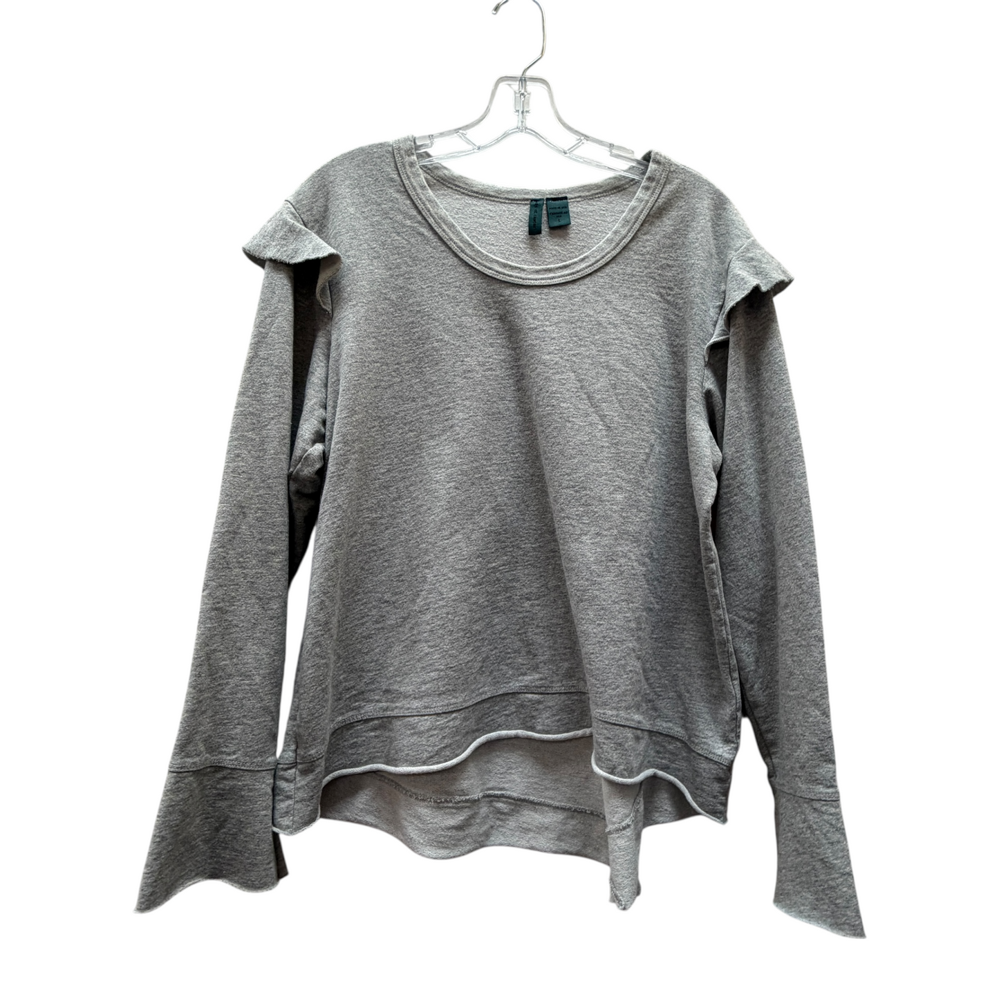 Top Ls By Left Of Center In Grey, Size:L