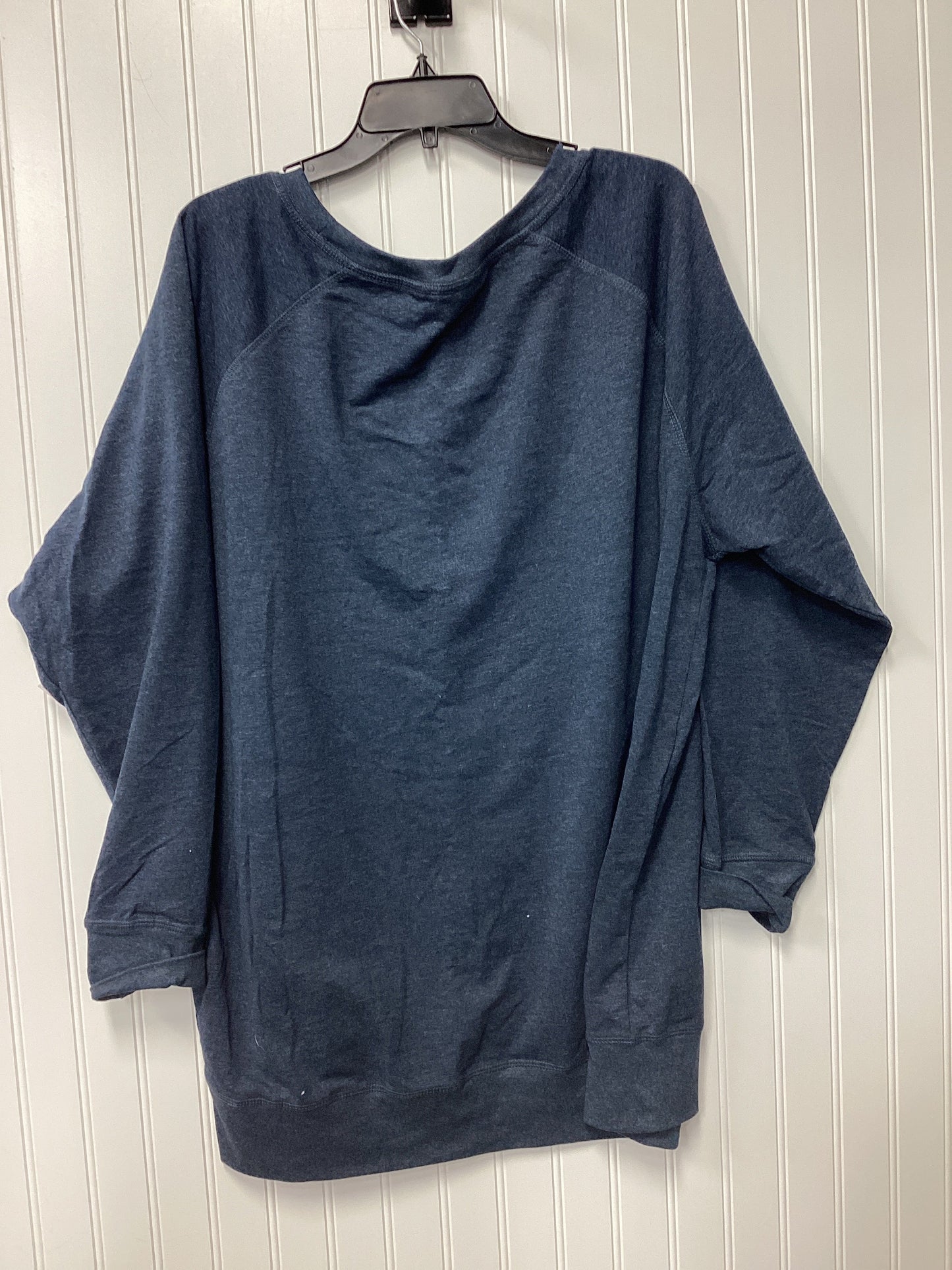 Top Ls By Clothes Mentor In Blue, Size:3X