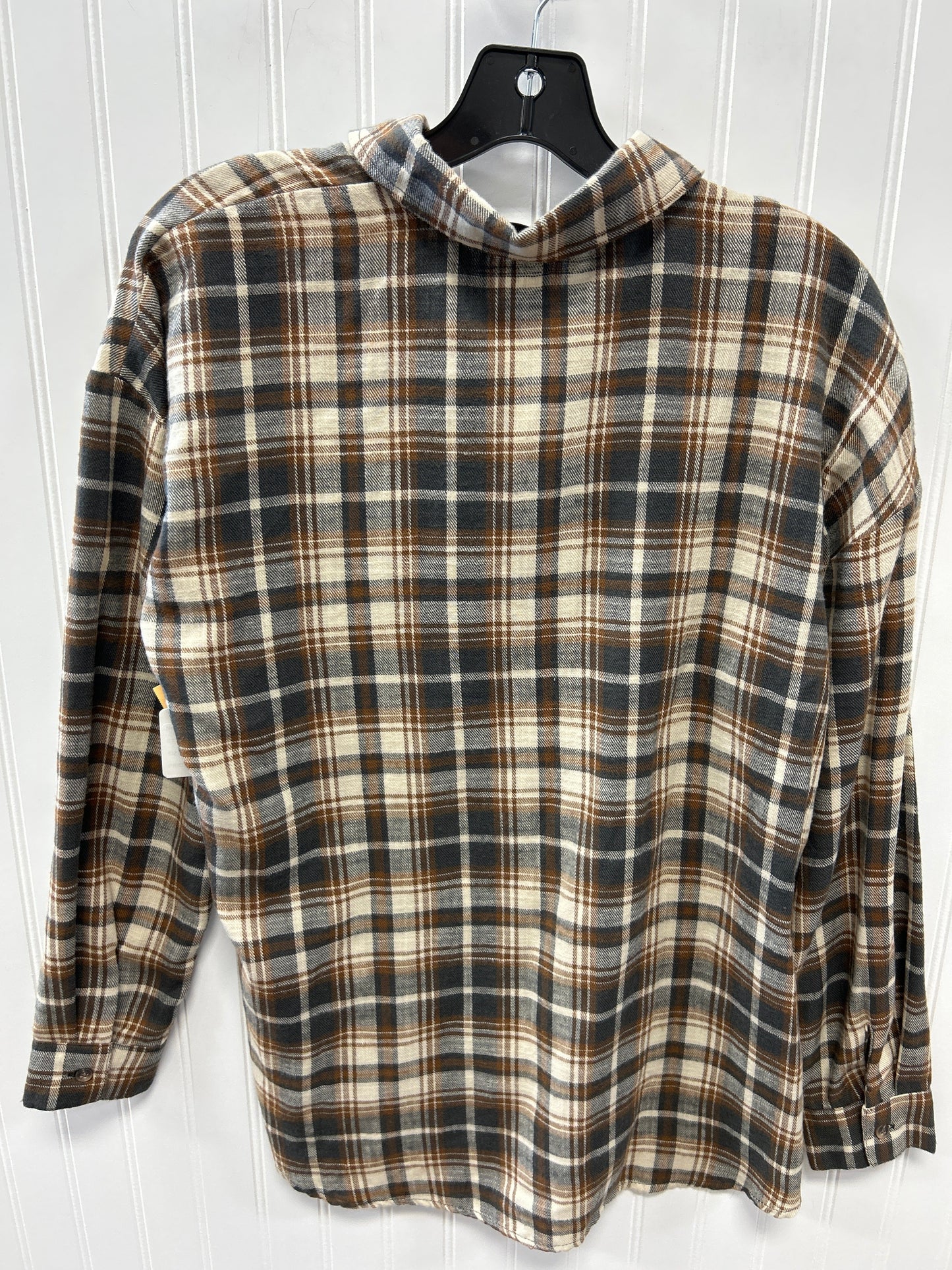 Top Ls By Be Cool In Brown, Size:M