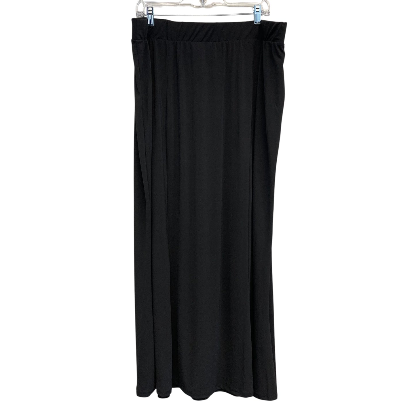 Skirt Maxi By Jessica London In Black, Size:22