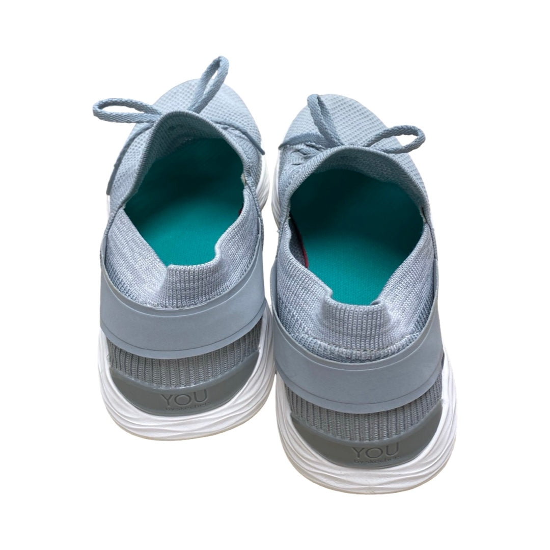 Shoes Athletic By Skechers In Grey, Size:7.5