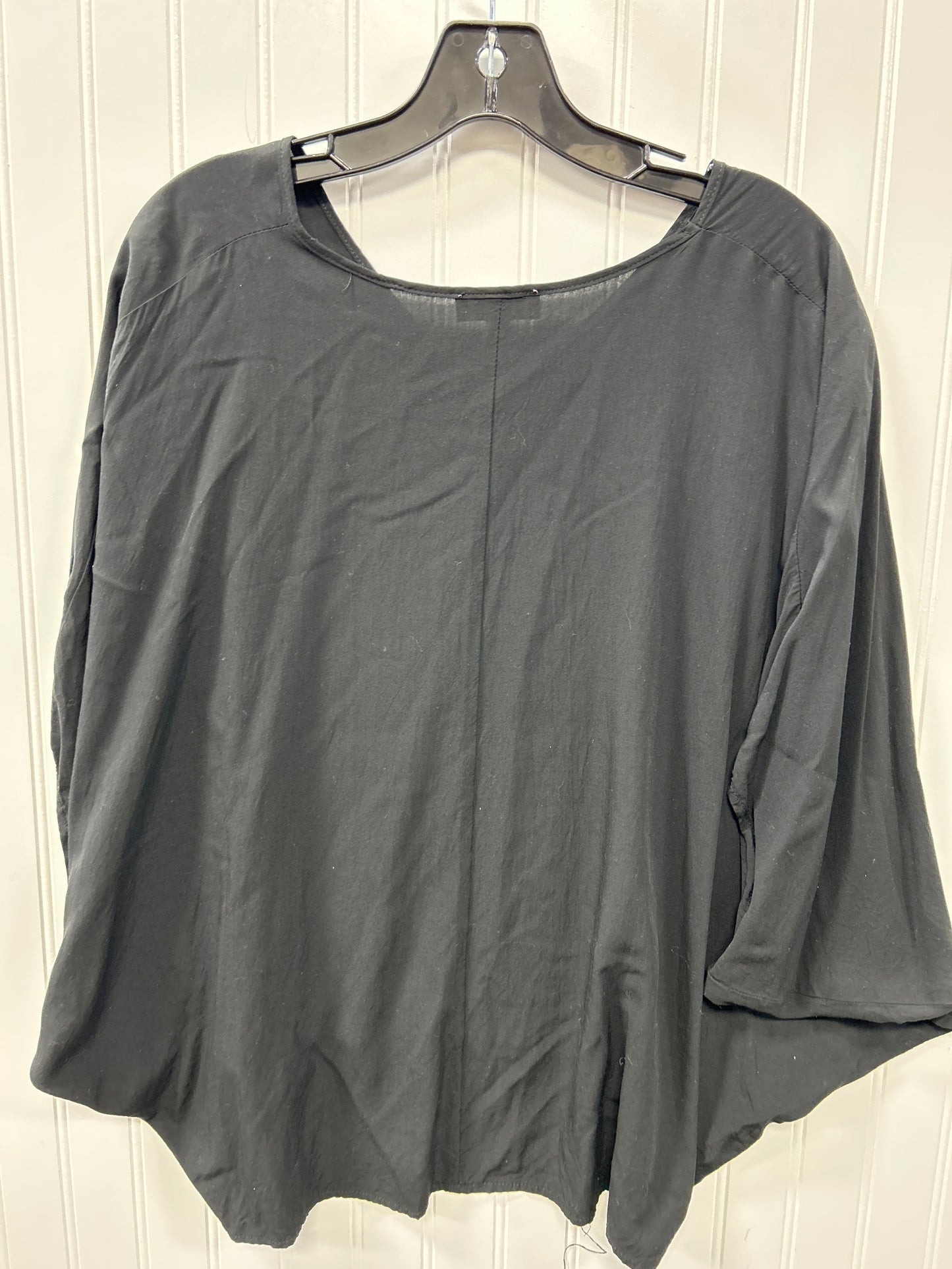Blouse Ss By Andree By Unit In Black, Size:S