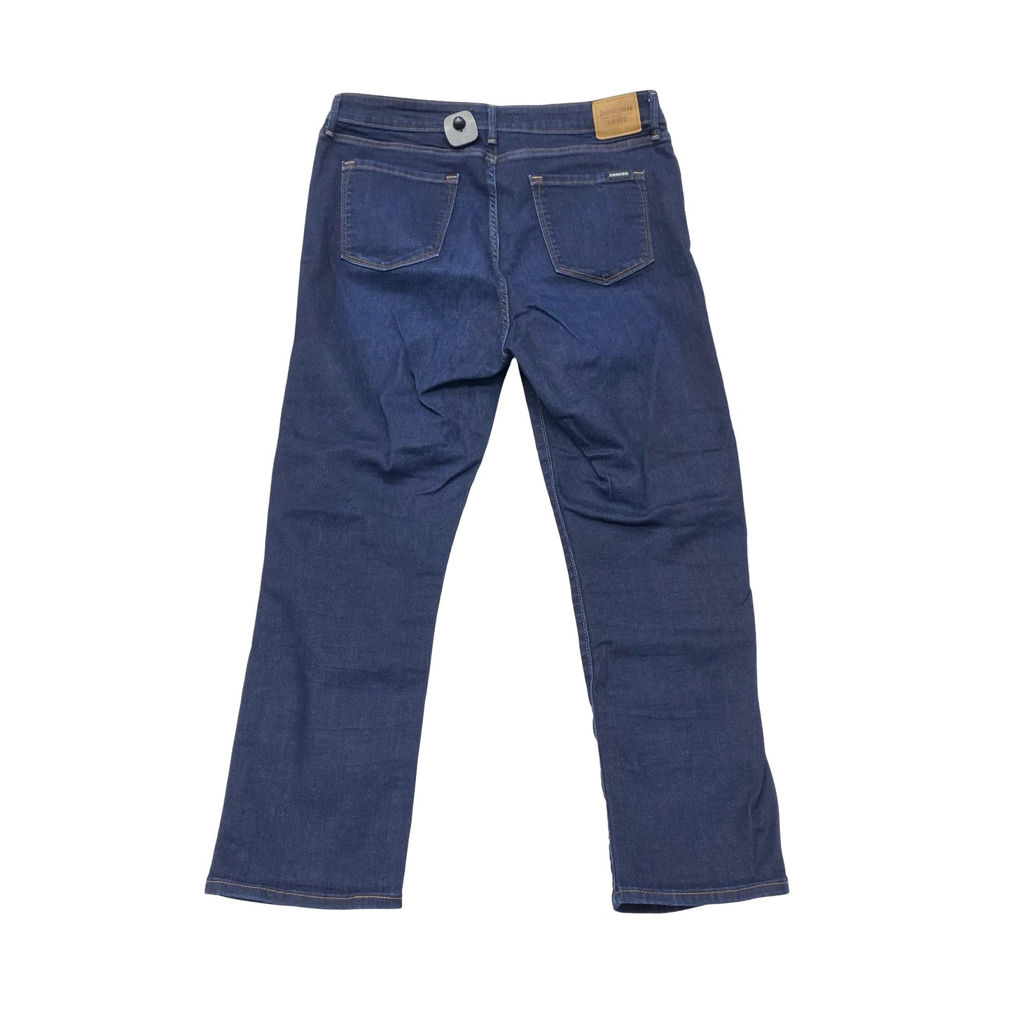 Jeans Straight By Levis In Blue Denim, Size:14