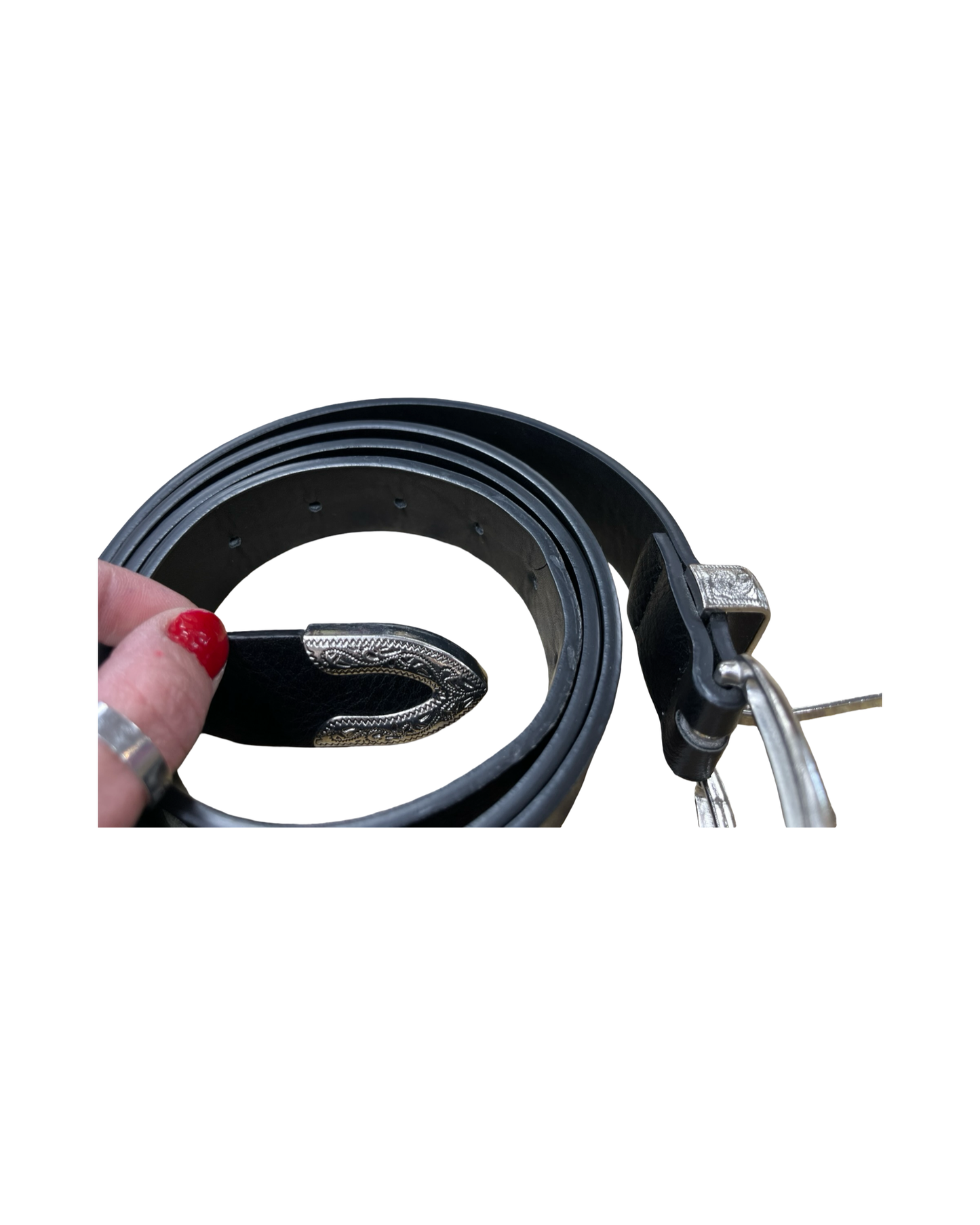 Belt By Clothes Mentor In Black, Size:Xlarge
