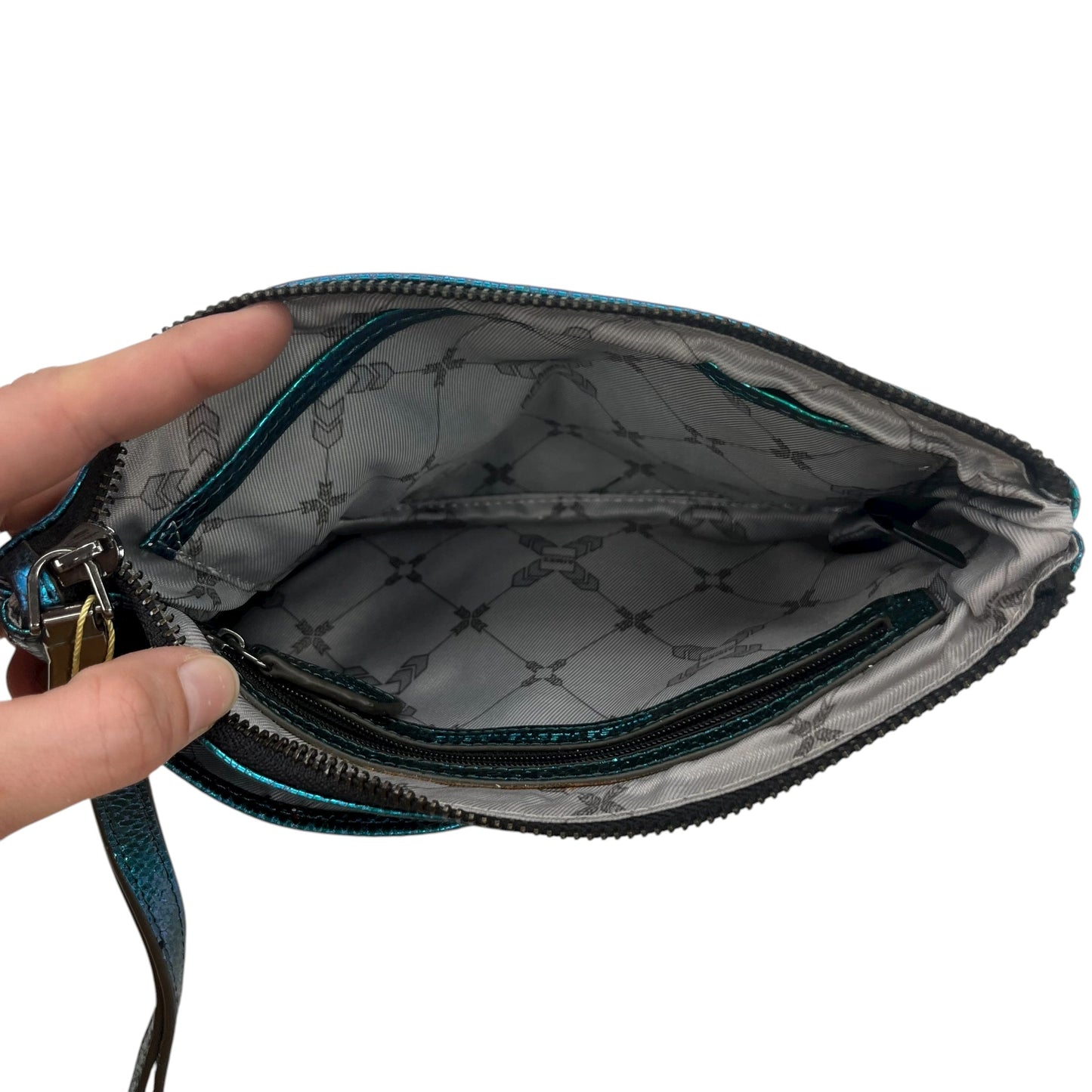 Wristlet By Aimee Kestenberg In Blue & Green, Size:Large