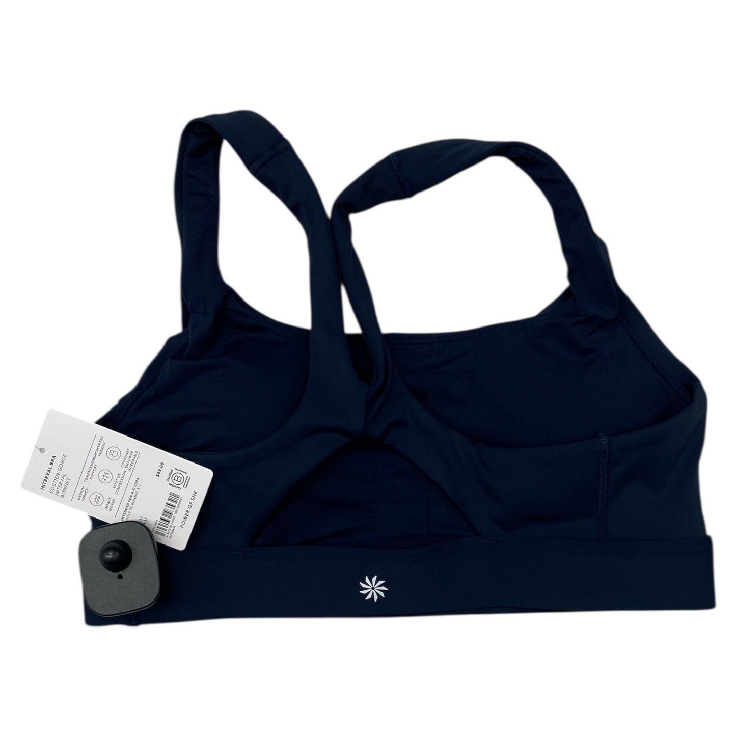 Athletic Bra By Athleta In Navy, Size:M