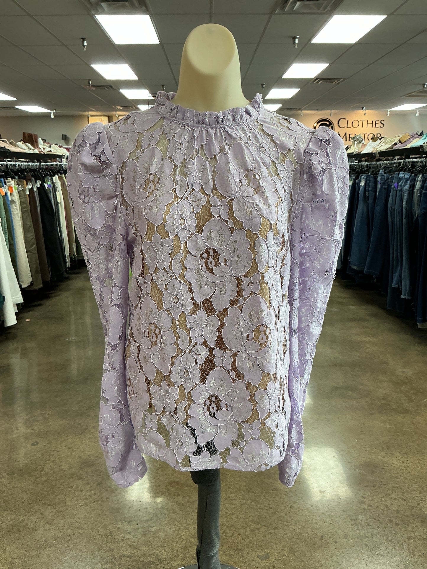 Top Ls By Wayf In Purple, Size:S